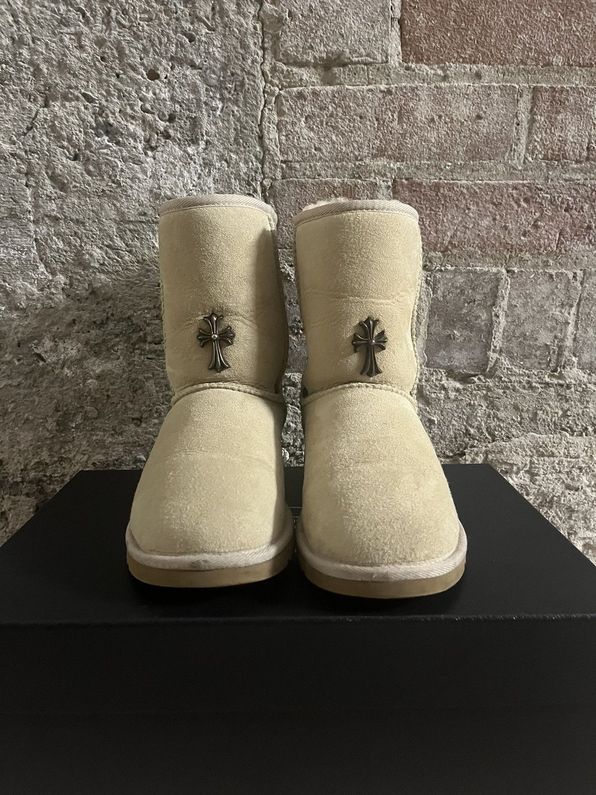 Chrome Hearts Vintage 2000s Chrome Hearts Custom Order UGG Boots Size US 6.5 / EU 39-40 - 1 Thumbnail
