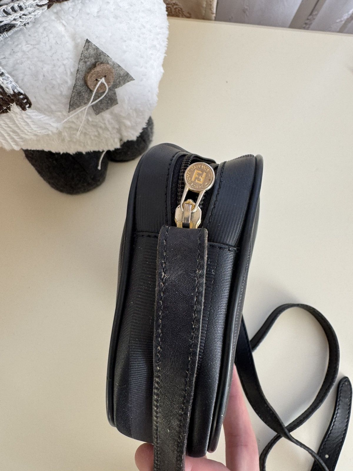 Fendi Vintage Fendi Roma Pequin Striped Crossbody Bag Size ONE SIZE - 11 Thumbnail