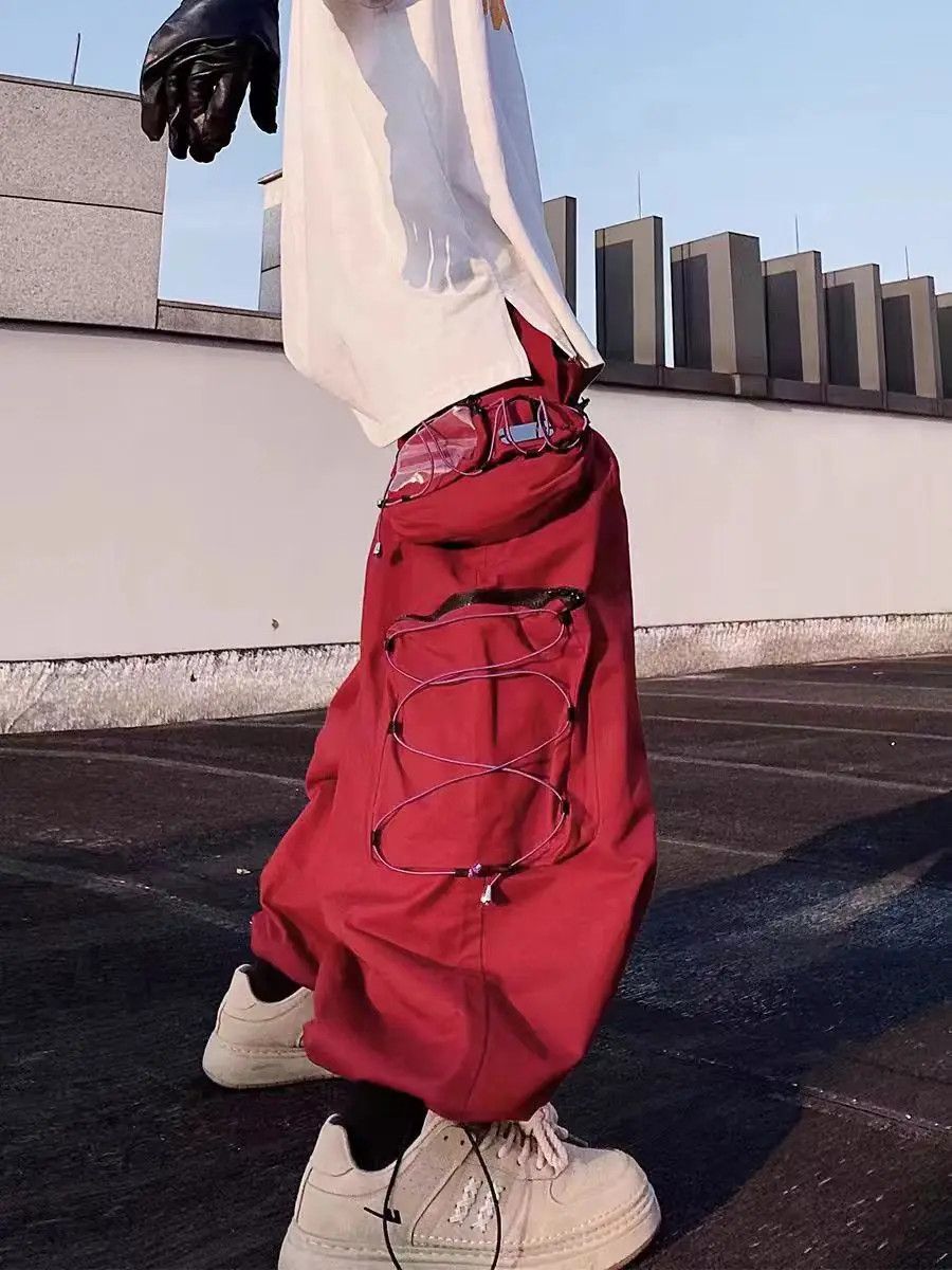 Japanese Brand × Jean Hip hop street sport Harajuku casual trousers Size US 32 / EU 48 - 1 Thumbnail