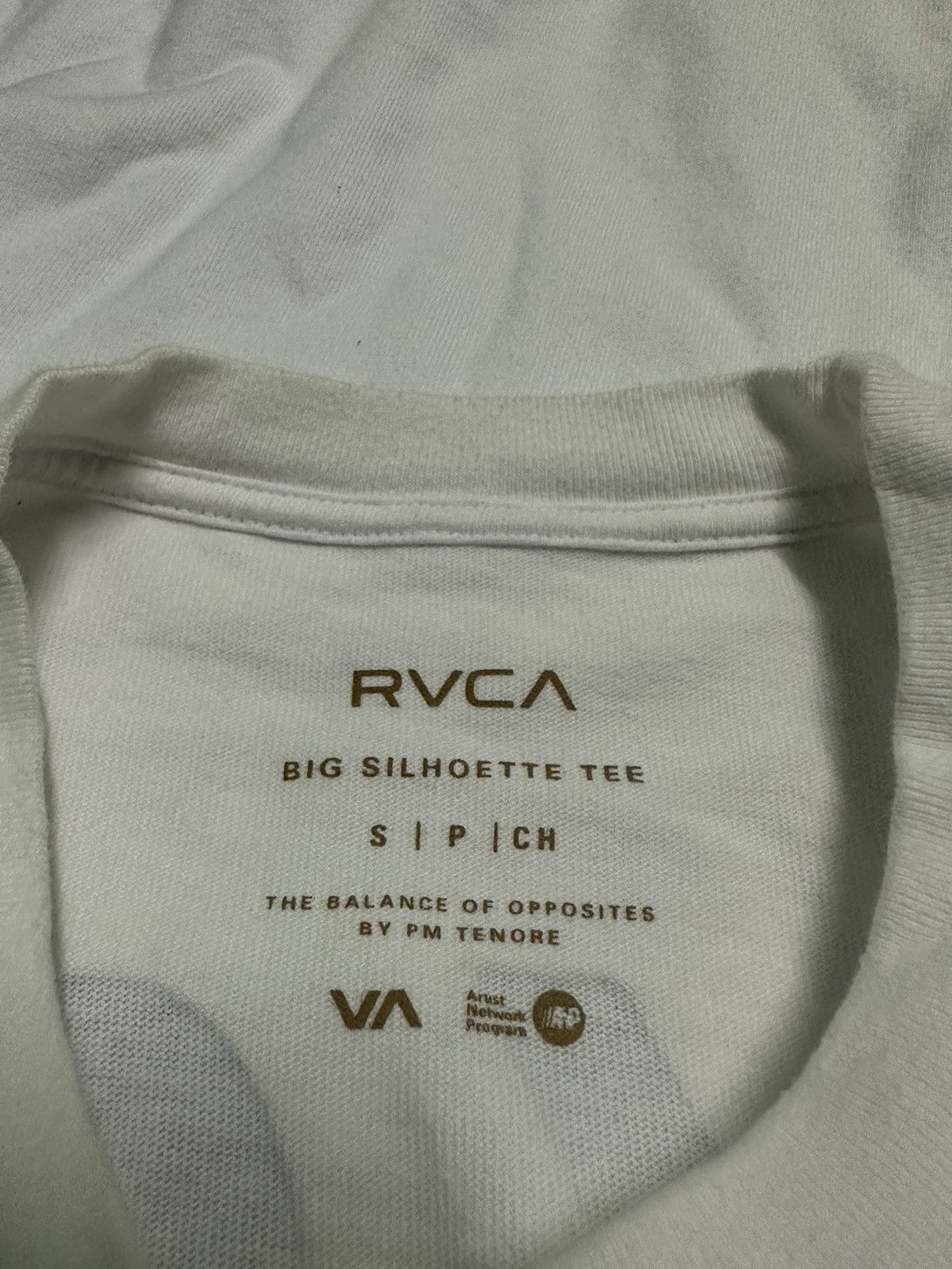 RVCA Rvca big silhoette tee Size US S / EU 44-46 / 1 - 5 Thumbnail