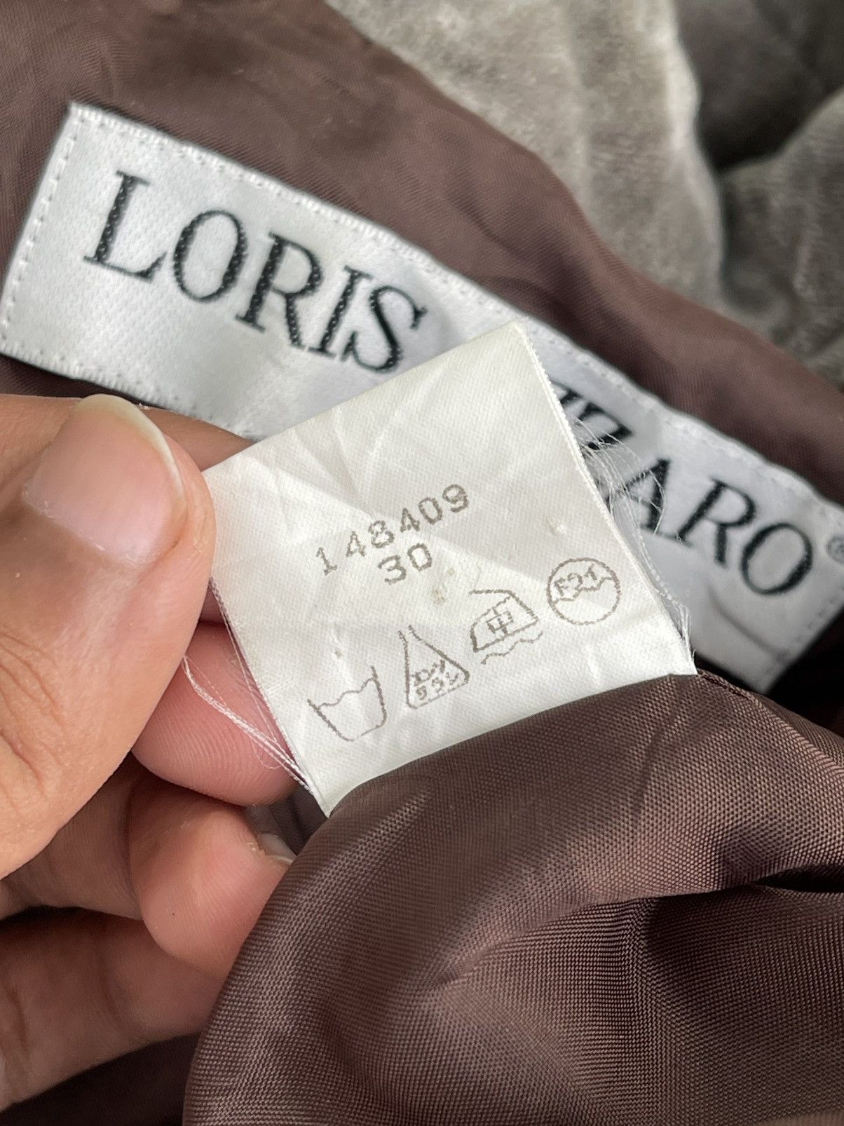 Beauty Beast × Japanese Brand 🔥Vintage Loris Azzaro Paris Overcoat Size L / US 10 / IT 46 - 16 Thumbnail