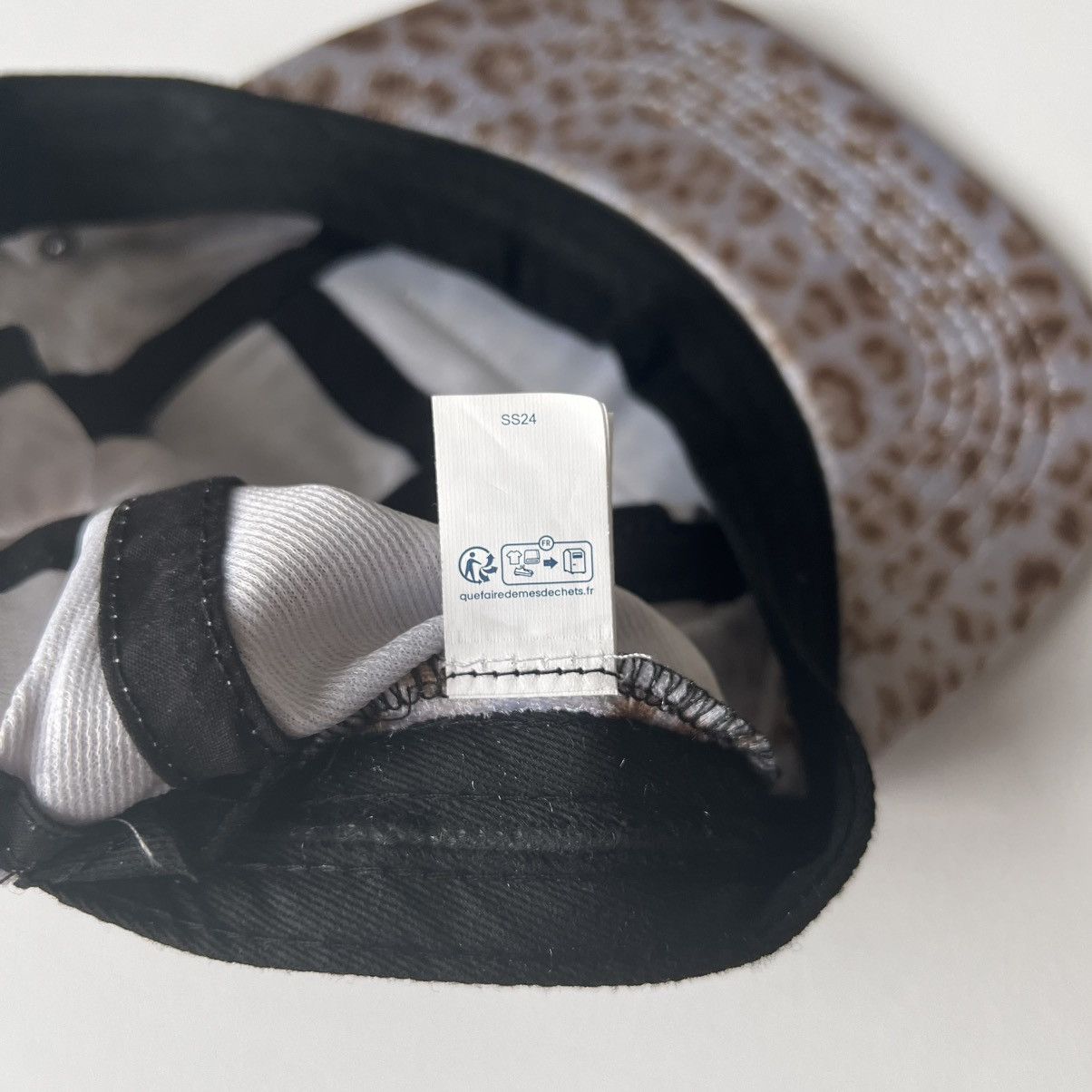 Supreme Supreme Leopard Velvet Camp Cap Pink Size ONE SIZE - 6 Thumbnail