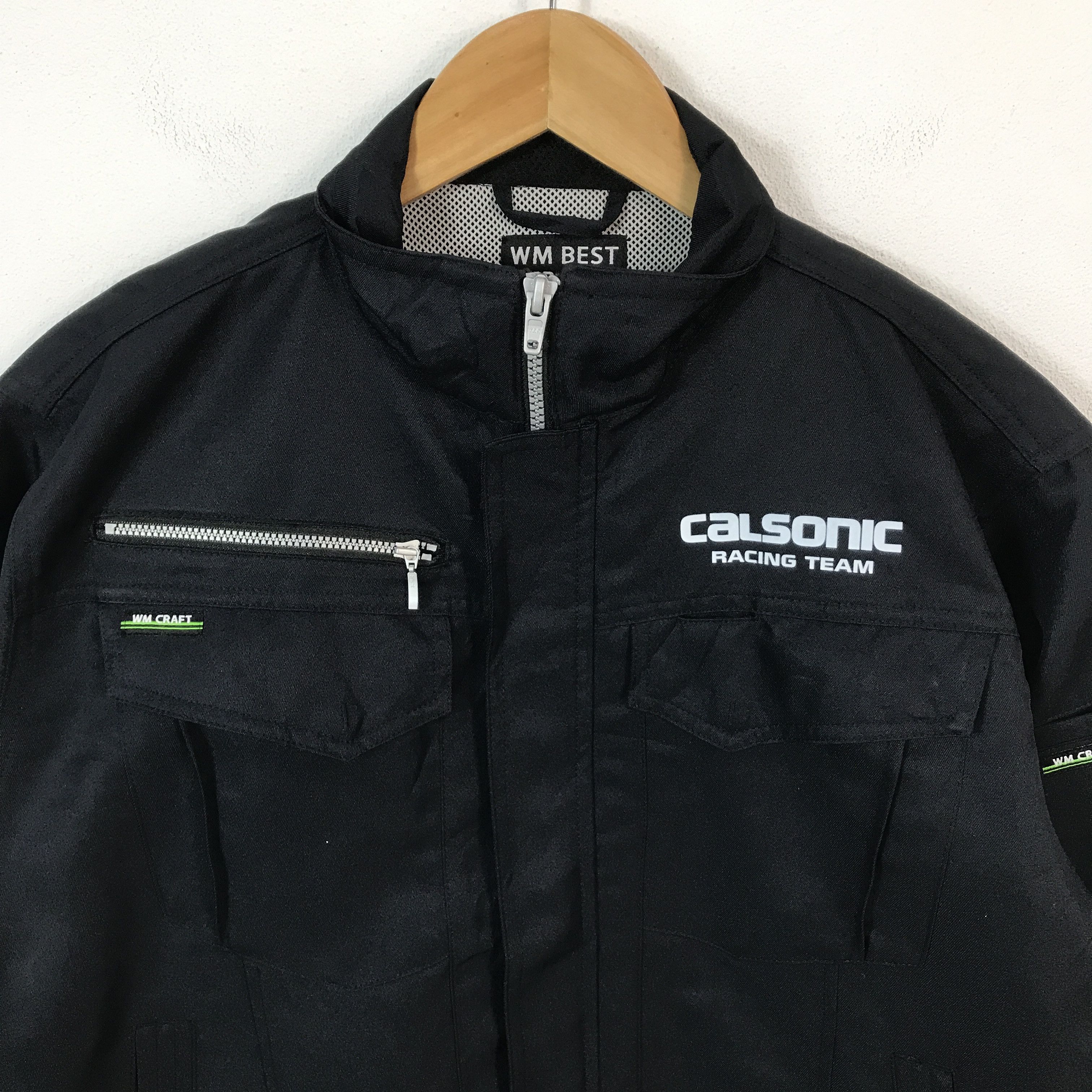 Japanese Brand Vtg calsonic racing team Japan F1 design jacket Size US L / EU 52-54 / 3 - 3 Thumbnail