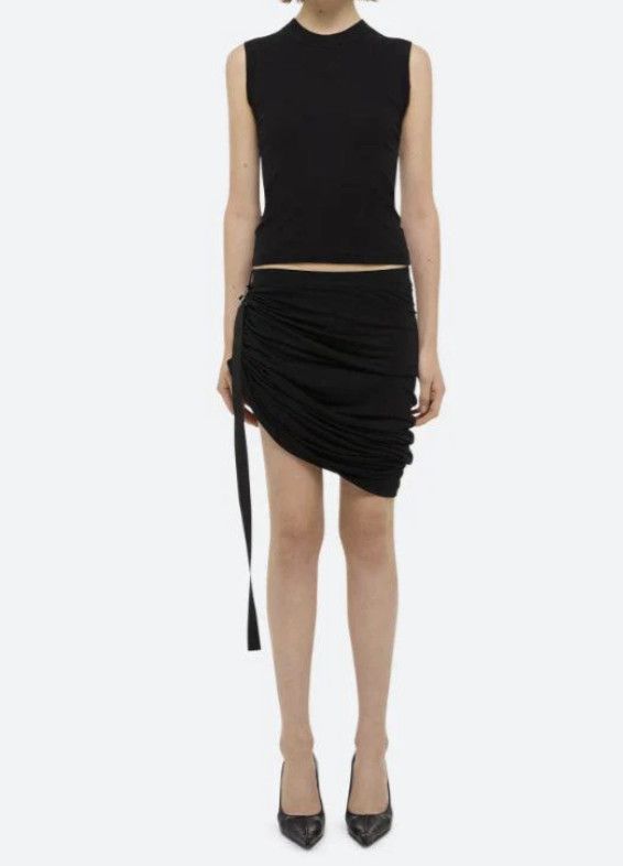 Helmut Lang Helmut Lang Wind Midi Skirt Black ( XS ) Size 26" / US 2 / IT 38 - 7 Thumbnail