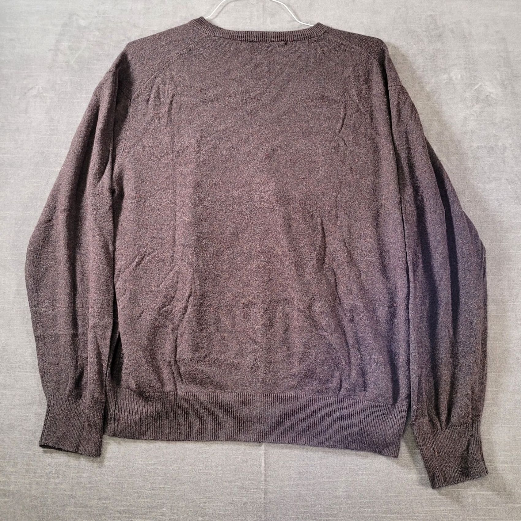 Vintage VINTAGE Northern Isles Sweater Silk Blend Light Weight Grandpa L Black Mens Size US L / EU 52-54 / 3 - 8 Thumbnail
