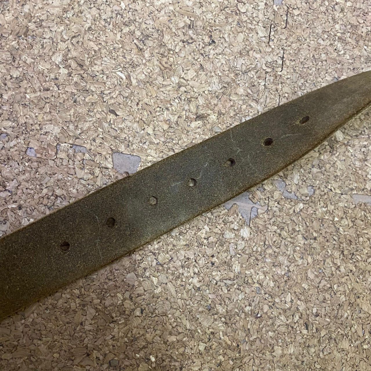 Genuine Leather Leather Island by Bill Lavin – Vintage Peace Belt – 40” Size ONE SIZE - 4 Thumbnail