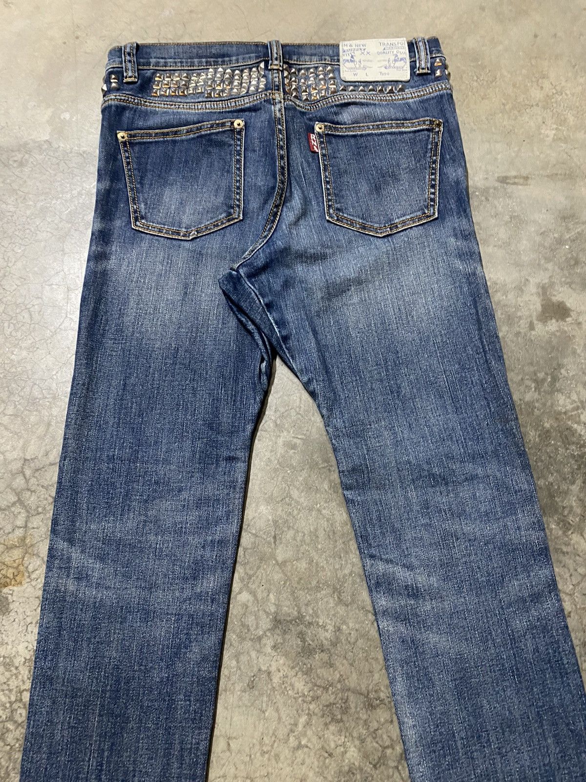 Hysteric Glamour × Japanese Brand Japanese RNA R-2578 Studded Punk Seditionaries Denim Size US 30 / EU 46 - 4 Thumbnail
