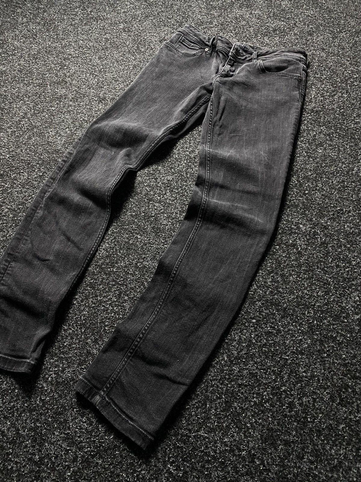 Burberry × Vintage BURBERRY LONDON Y2K CHECK NAVY JEANS PANTS Size 30" / US 8 / IT 44 - 3 Thumbnail