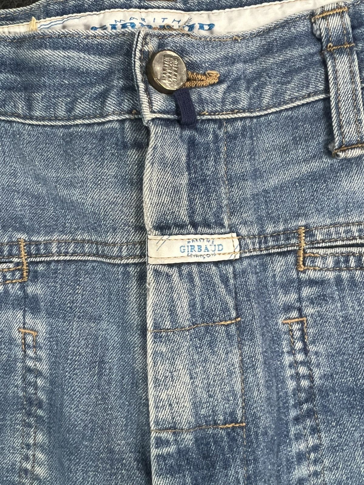Marithe + Francois Girbaud Marithe Francois Girbaud Baggy Jeans Denim Fade Size US 33 - 3 Thumbnail