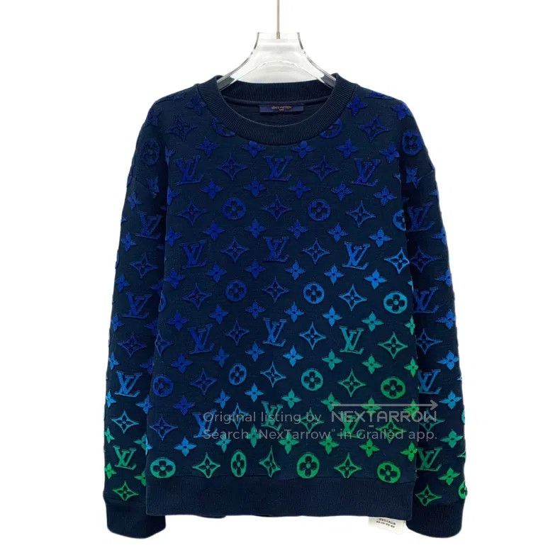 Louis Vuitton Louis Vuitton Turquoise gradually logo presbyopic full pri Size US S / EU 44-46 / 1 - 1 Thumbnail