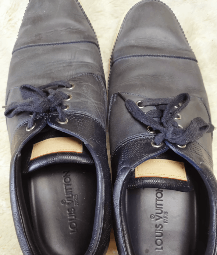 Louis Vuitton Louis Vuitton Men's Leather Dress Shoes K29 Size US 8.5 / EU 41-42 - 3 Thumbnail