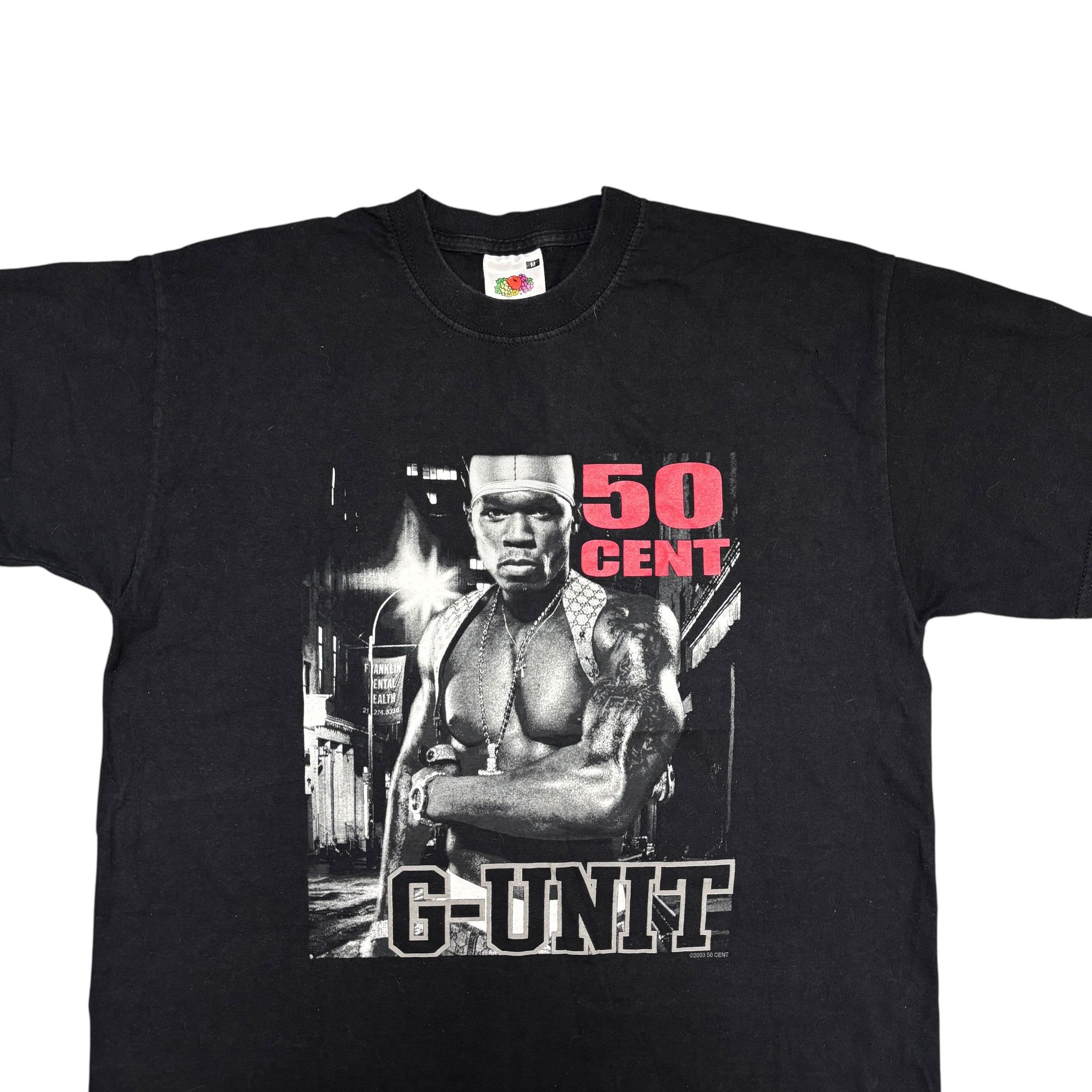 Band Tees Vintage 50 Cent Shirt Y2K Hip Hop Band Tee Vintage Rap Tee Size US M / EU 48-50 / 2 - 2 Thumbnail
