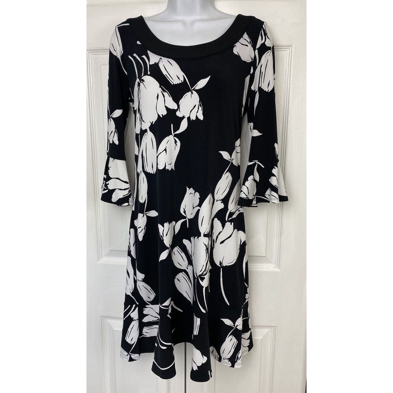 black dress with cowboy boots outfit Tasha Polizzi Women's Black Zyaire Dress