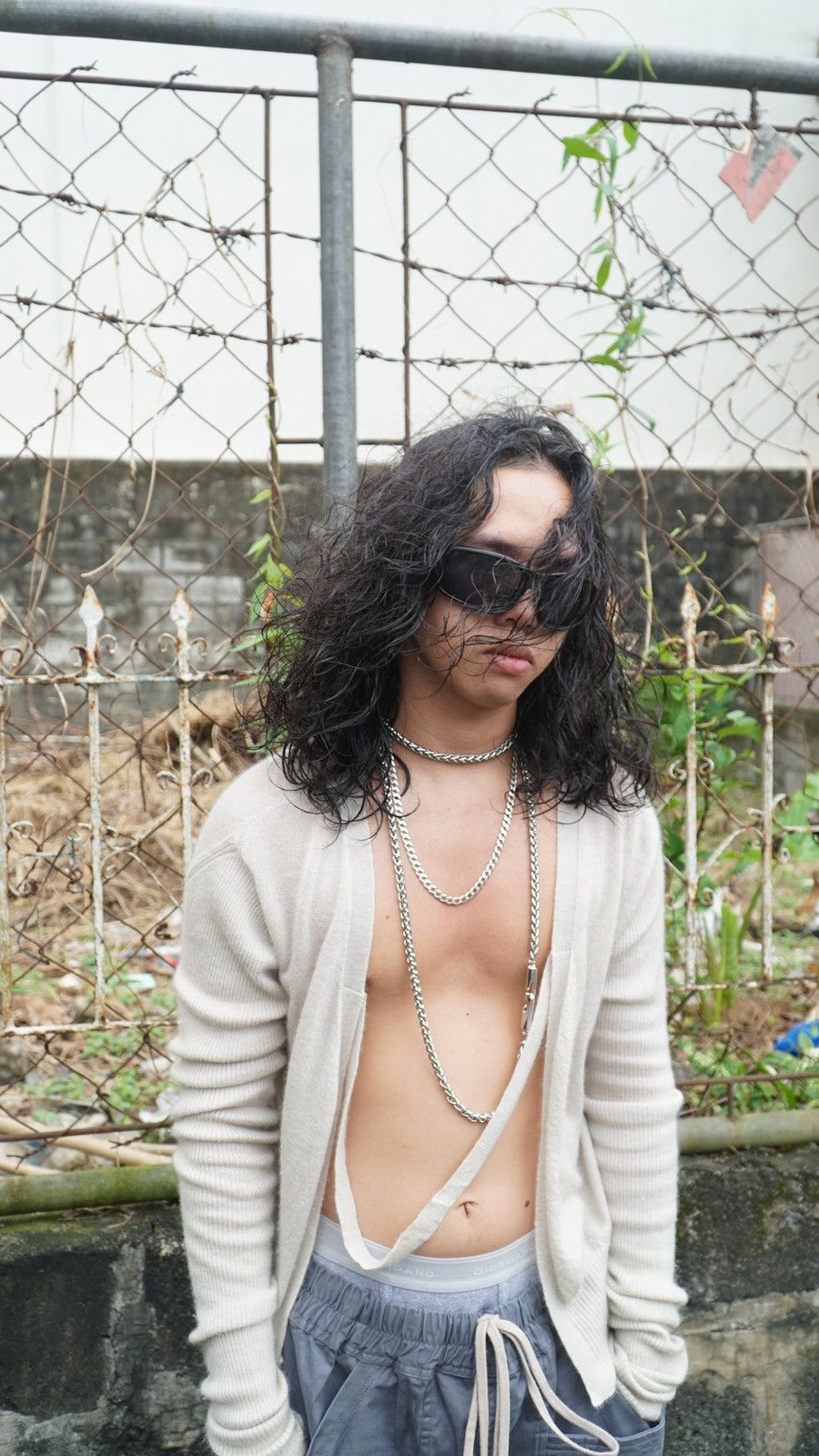Rick Owens Rick Owens - “Creatch” S/S08 Pearl Cashmere Ribbed Cardigan Size US XS / EU 42 / 0 - 14 Thumbnail