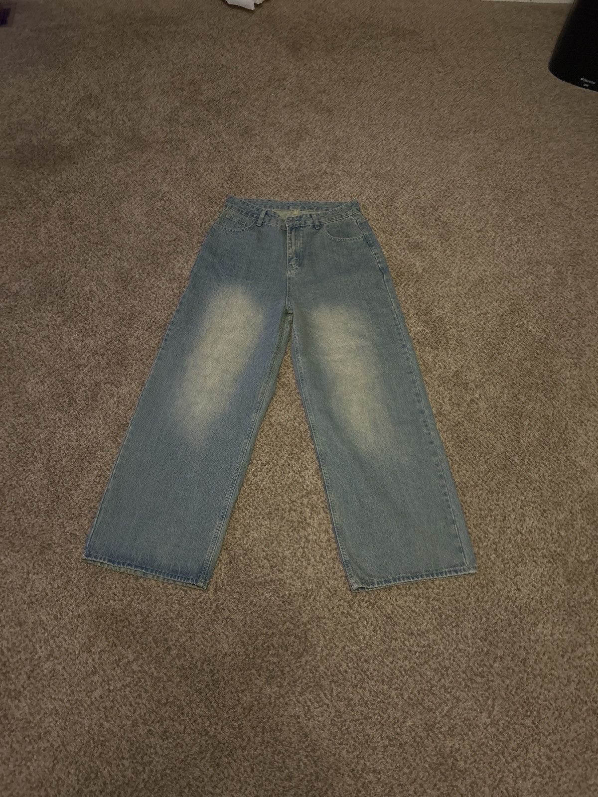 Other Washed Baggy Jeans Size US 30 / EU 46 - 2 Thumbnail