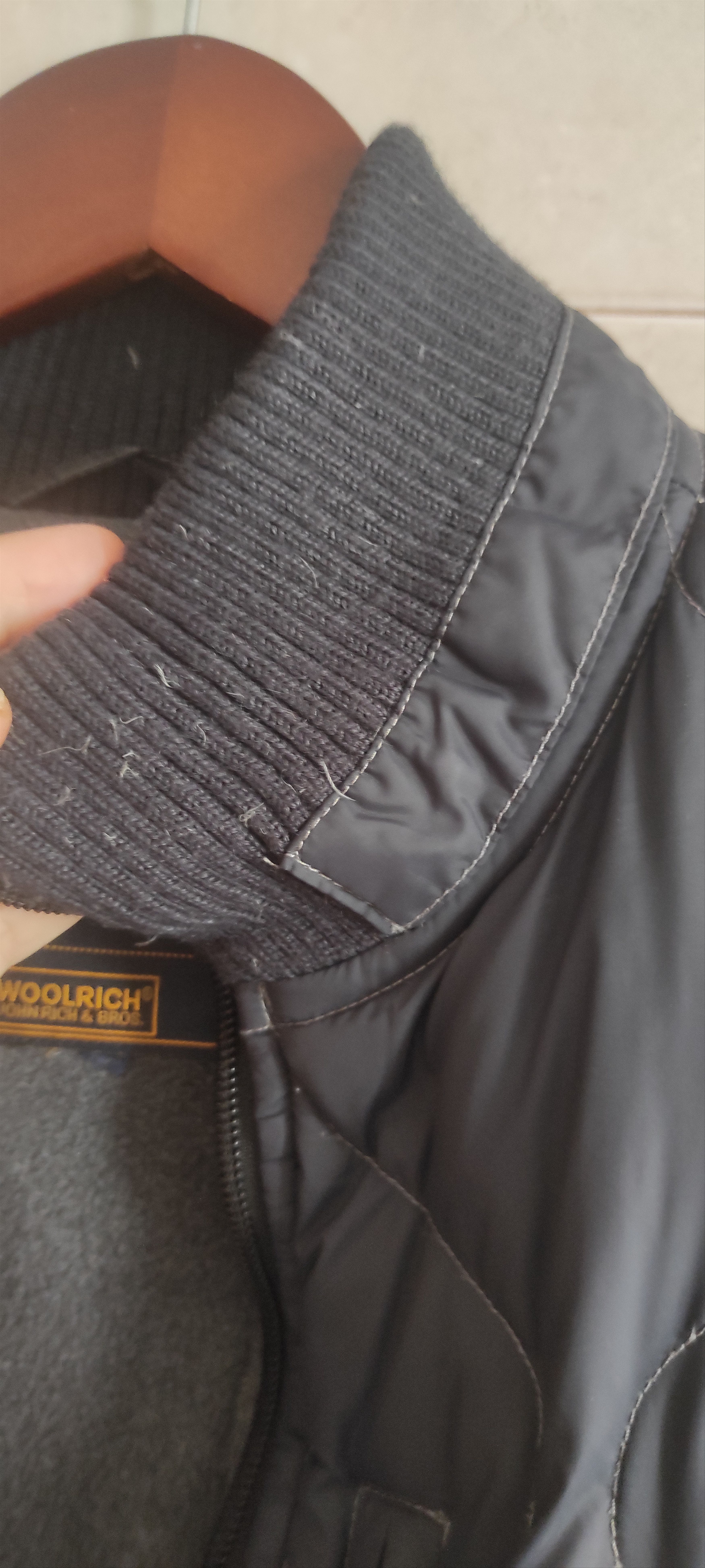 Woolrich Woolen Mills Woolrich Puffer Goose Down Full Zip Navy Outerwear Jacket Size US M / EU 48-50 / 2 - 16 Thumbnail