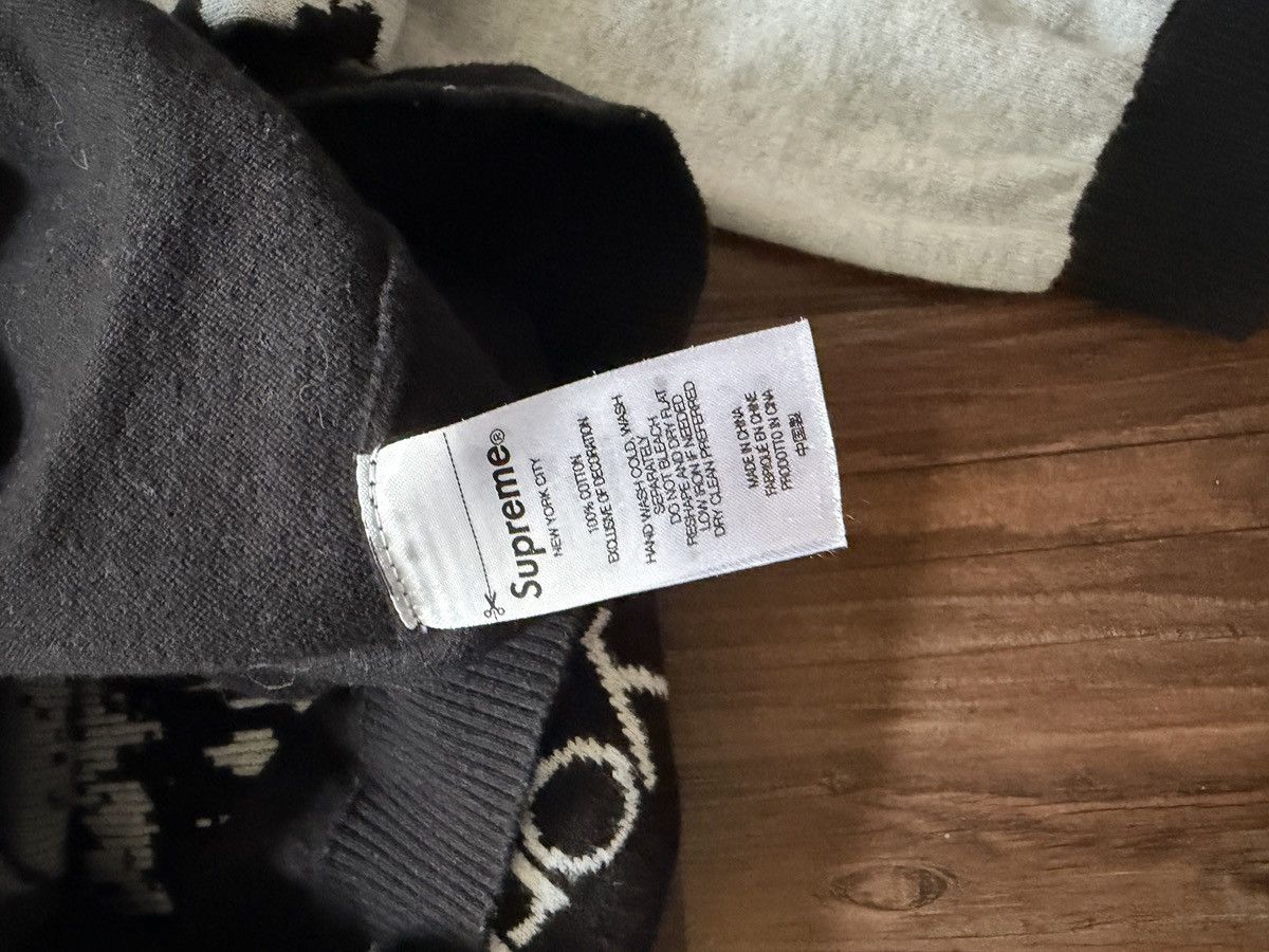 Supreme SS23 Supreme Big Cats Jacquard Knit Size Larget Size US L / EU 52-54 / 3 - 5 Thumbnail