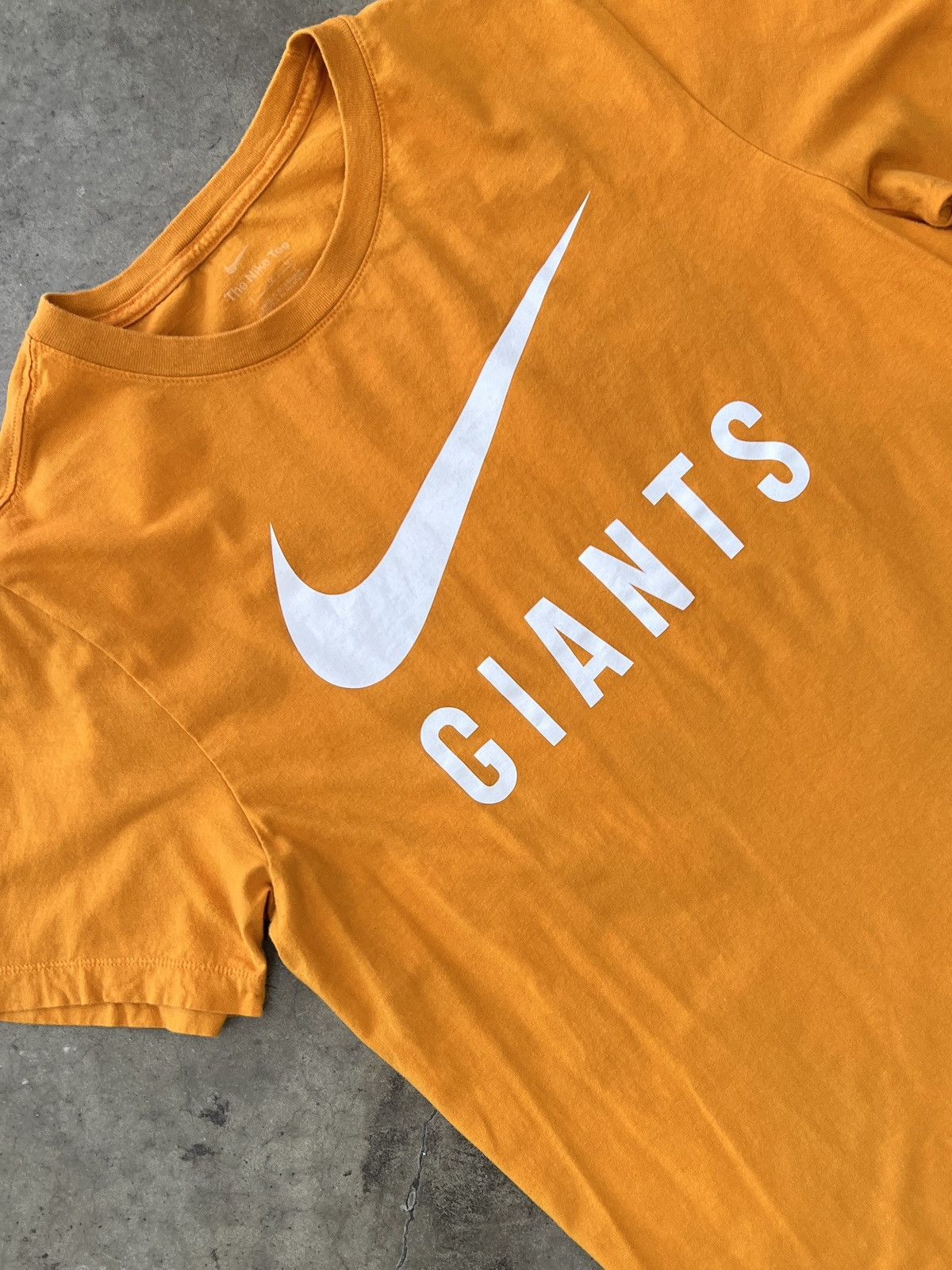 Nike Nike San Francisco Giants Orange Swoosh Tee Large Size US L / EU 52-54 / 3 - 1 Thumbnail