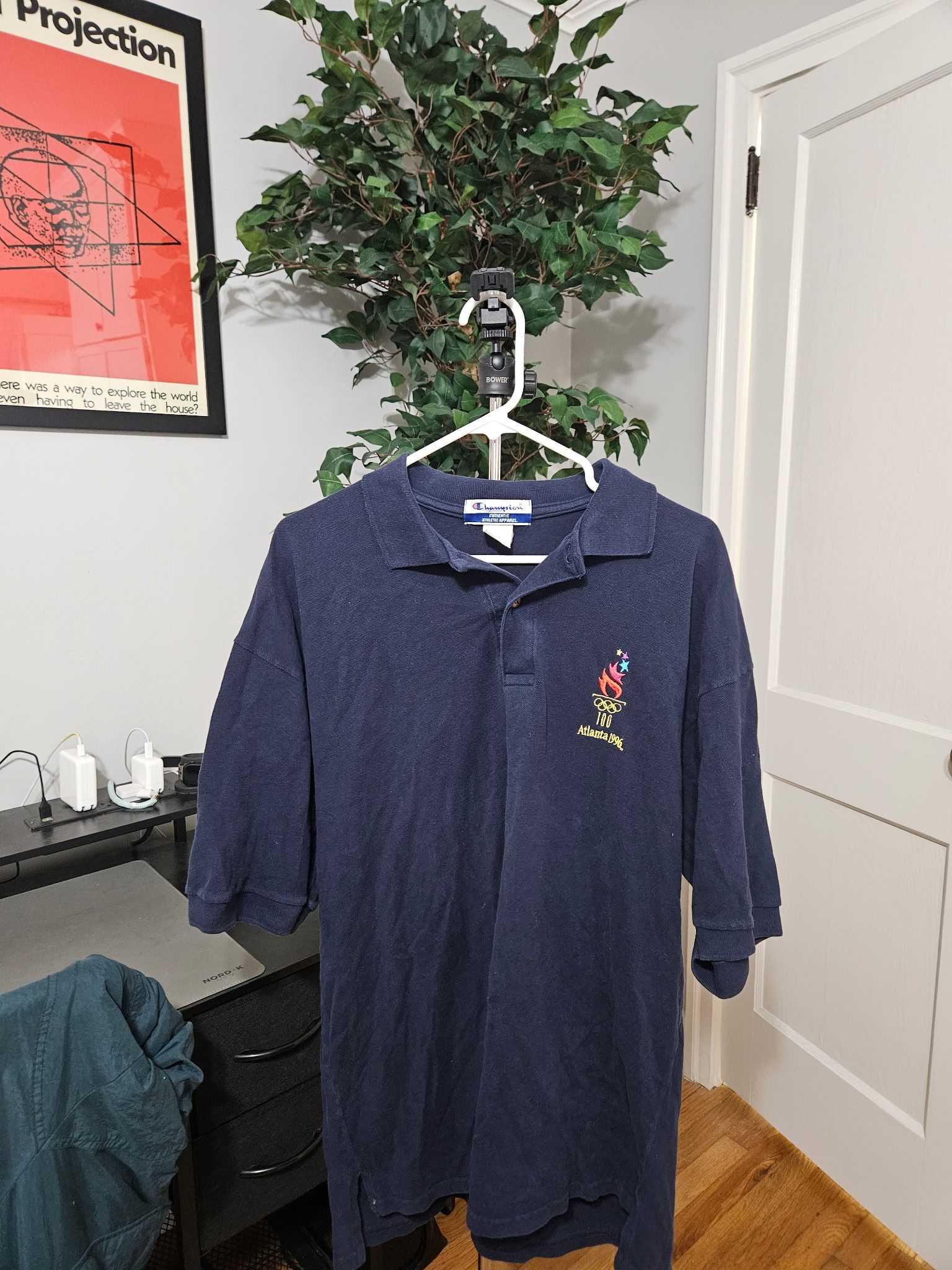 Champion Atlanta Olympics 1996 Polo Size US L / EU 52-54 / 3 - 1 Thumbnail