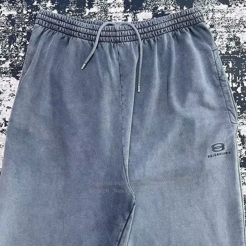 Balenciaga Balenciaga size S Alphabet Logo Elastic Waist Tapered Leg Size US 27 - 2 Thumbnail