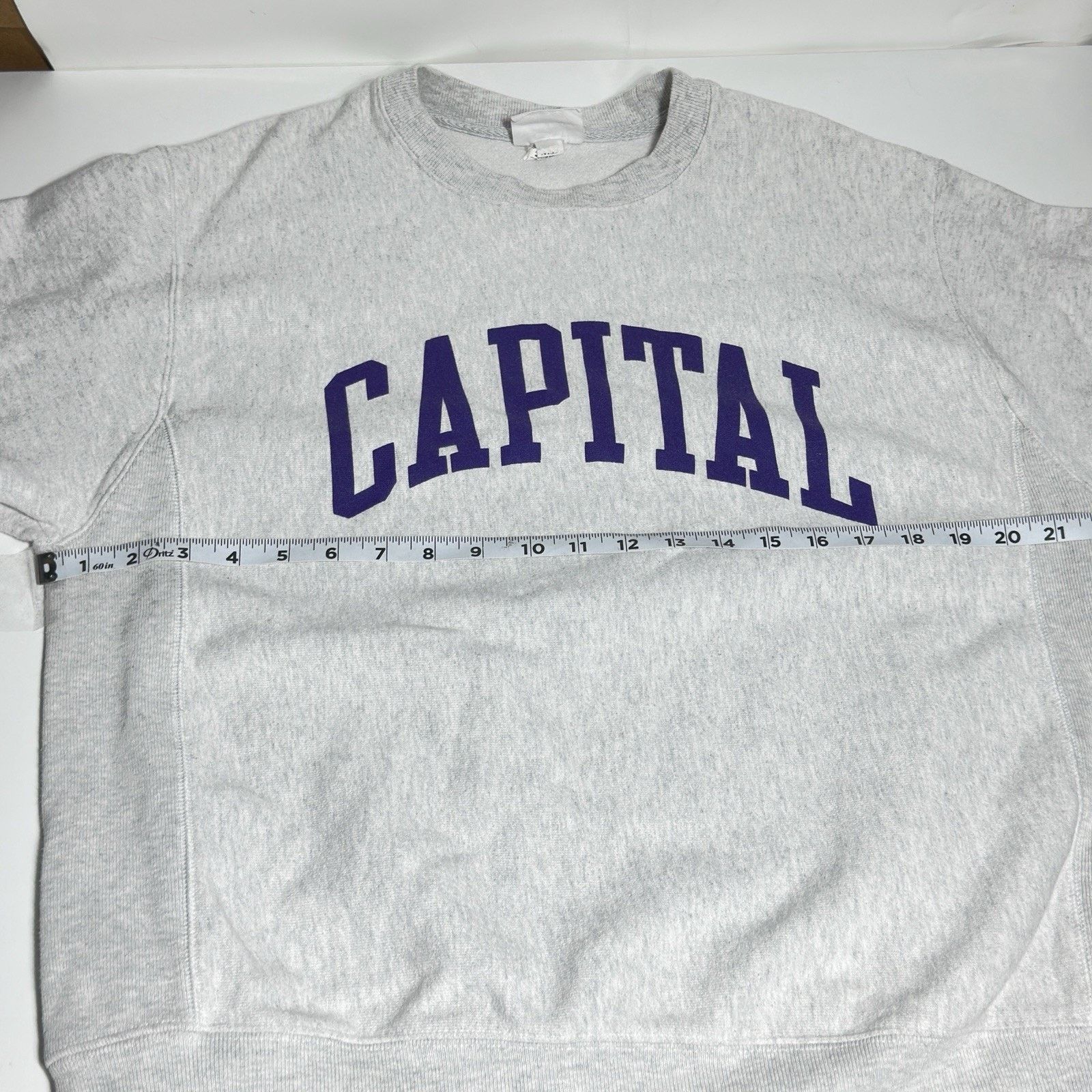 Champion Champion Reverse Weave Capital University Crewneck Medium Size US M / EU 48-50 / 2 - 11 Thumbnail