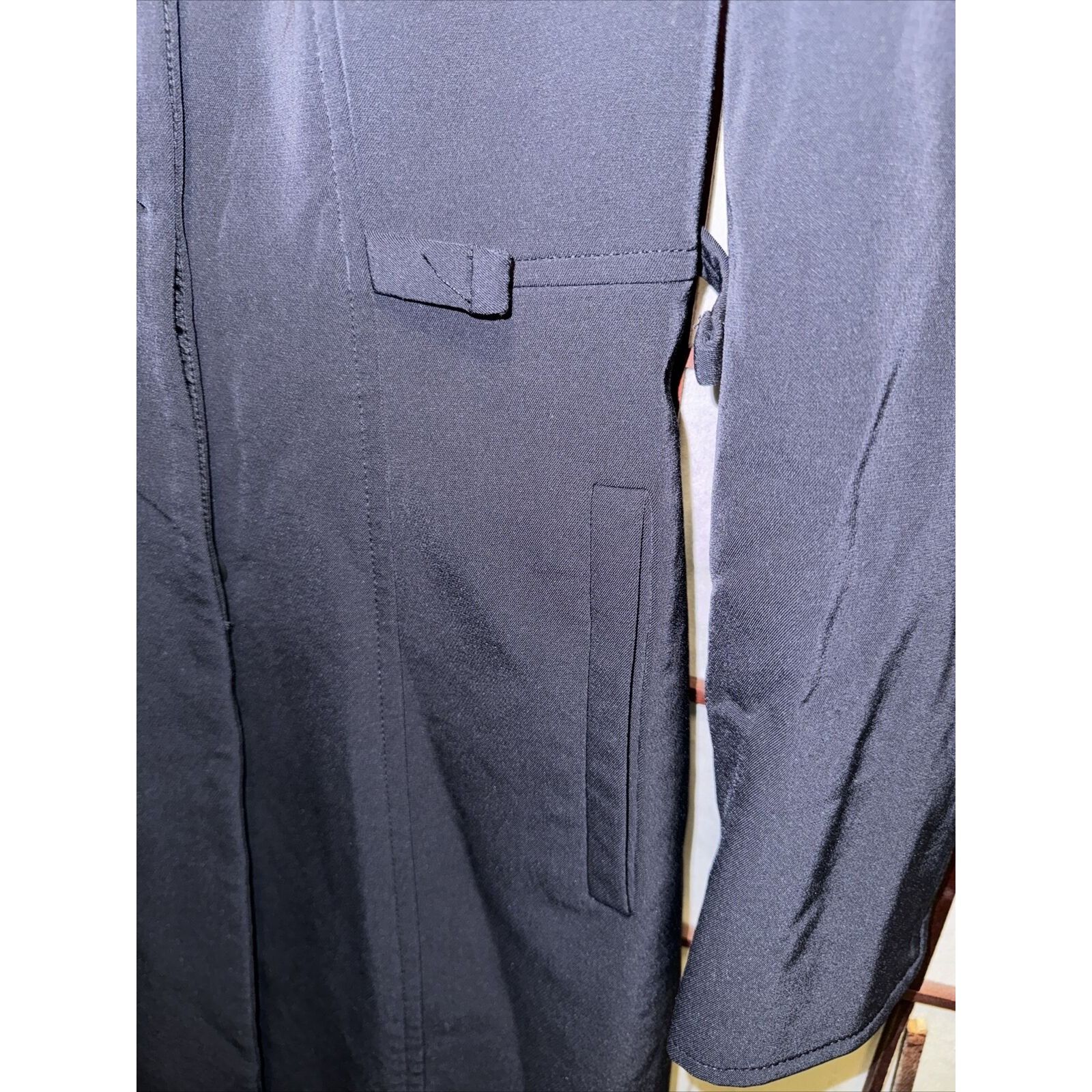 Other Georgiou Studio Black Women Long Jacket size 0 MISSING HARDW Size XS / US 0-2 / IT 36-38 - 8 Thumbnail