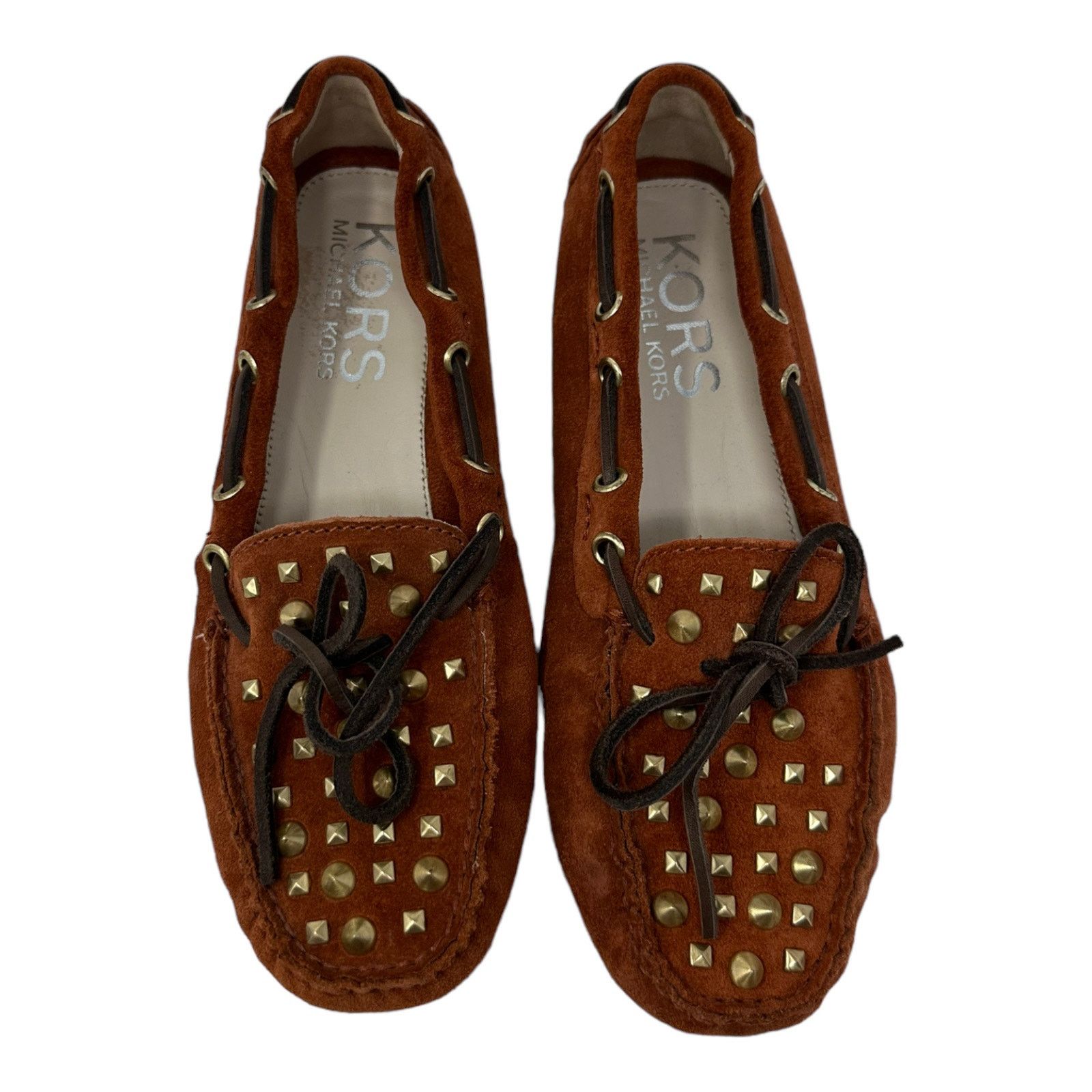 Michael Kors Michael Kors Penley Autumn suede studded moccasins size 7M Size US 7 / IT 37 - 7 Thumbnail