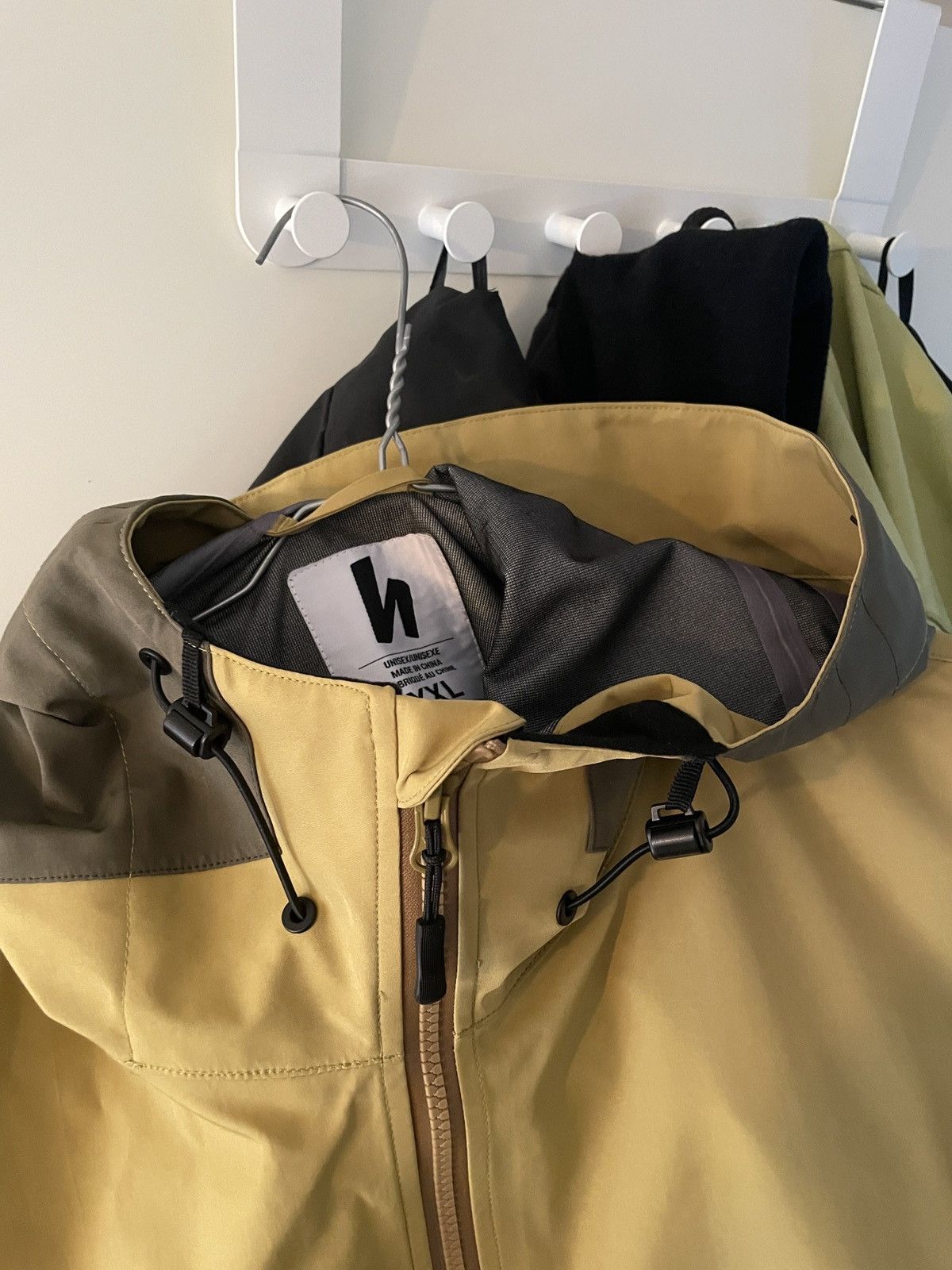 Henrik Harlaut Apparel QUAD-VENT 3L JACKET - OLIVE / GOLD