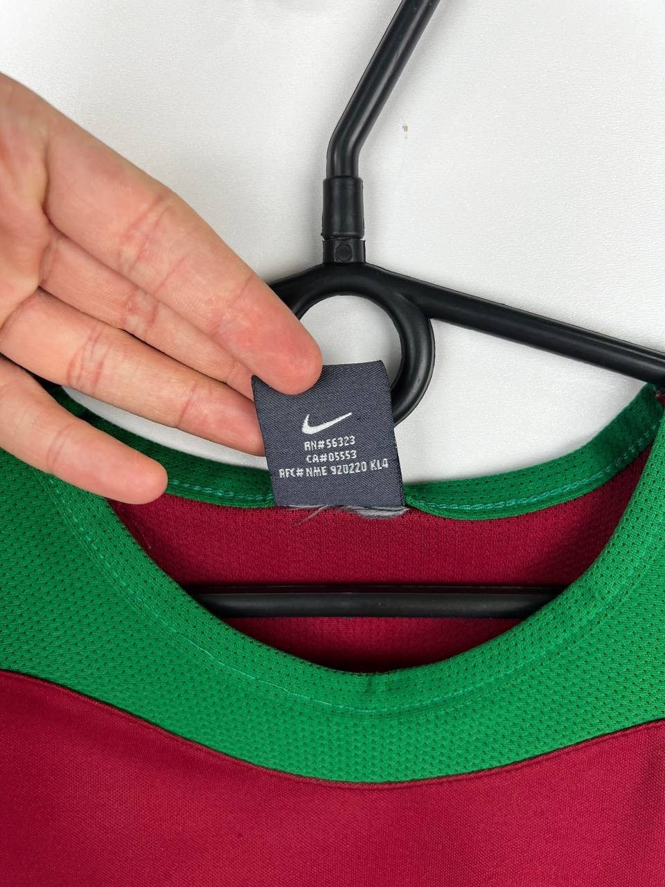 Nike × Vintage Nike Portugal Figo vintage t-shirts size M Size US M / EU 48-50 / 2 - 3 Thumbnail