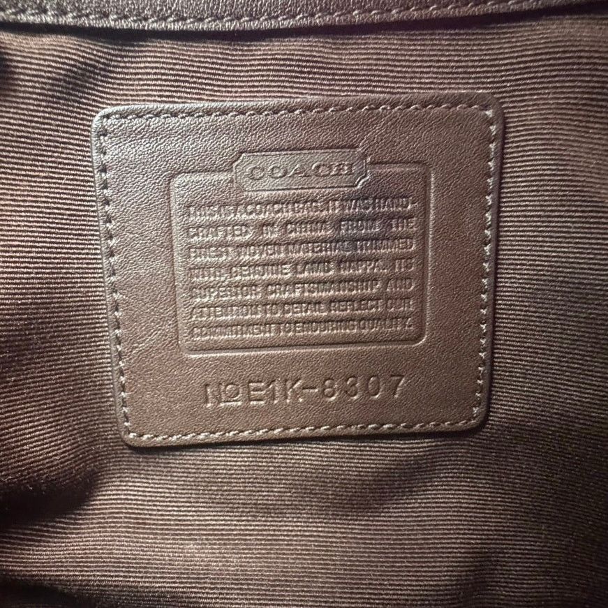 Coach Authentic Coach Red Wool Monogram Demi Bag Size ONE SIZE - 9 Thumbnail