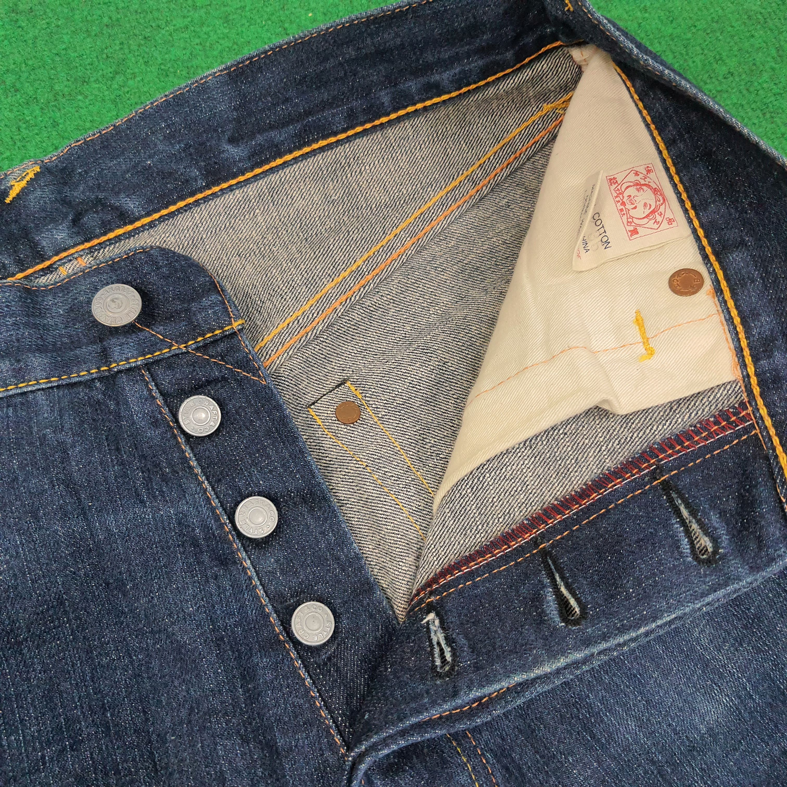 Evisu Vintage Evisu Japan by Yamane Custom Daicock Jeans C228N12 Size US 29 - 6 Thumbnail