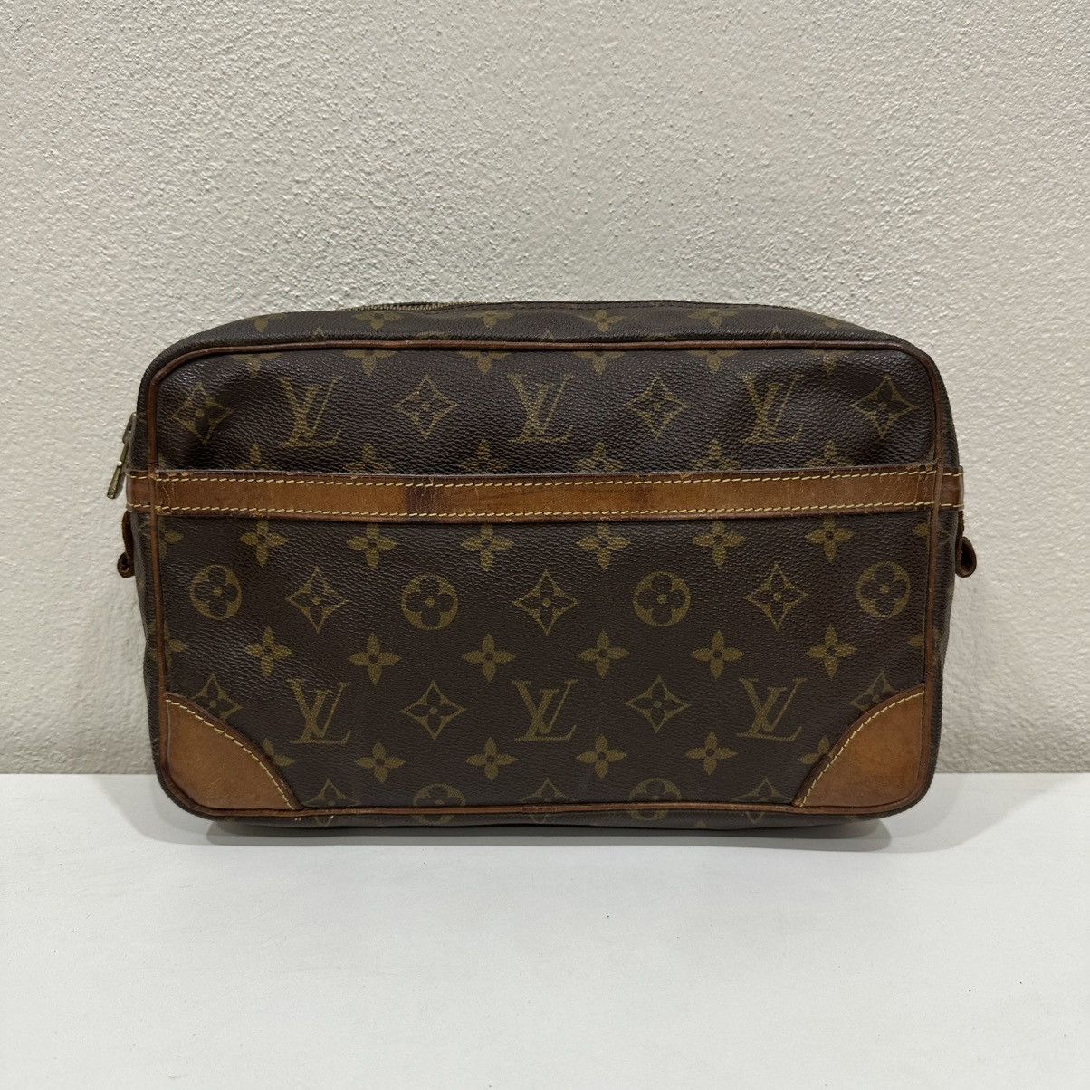 Louis Vuitton LOUIS VUITTON COMPIENGE 28 MONOGRAM CLUTCH BAG Size ONE SIZE - 2 Thumbnail