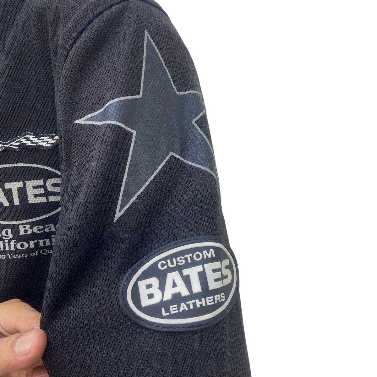 Sports Specialties Bates Leather Long Beach California Padded Biker Jacket Size US S / EU 44-46 / 1 - 11 Thumbnail