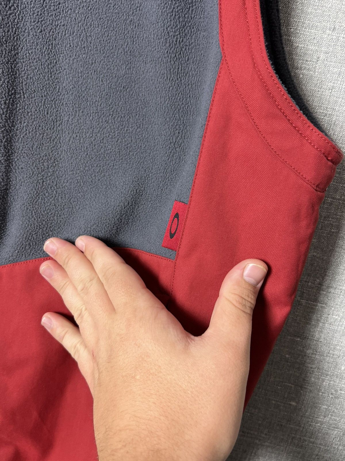 Oakley Rare Vintage Oakley Fleece + Nylon Vest Gorpocore Men’s Size US M / EU 48-50 / 2 - 4 Thumbnail