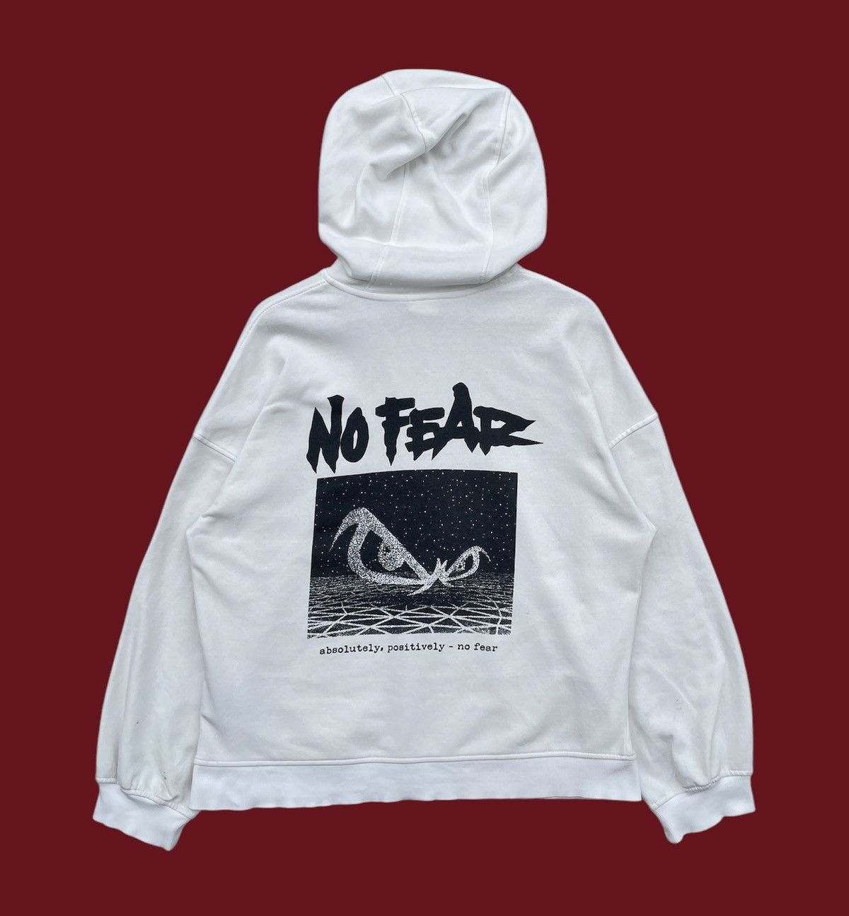 No Fear 🔥Accept Binding Offer🔥 Vintage No Fear Baggy Hoodies Size US M / EU 48-50 / 2 - 1 Thumbnail