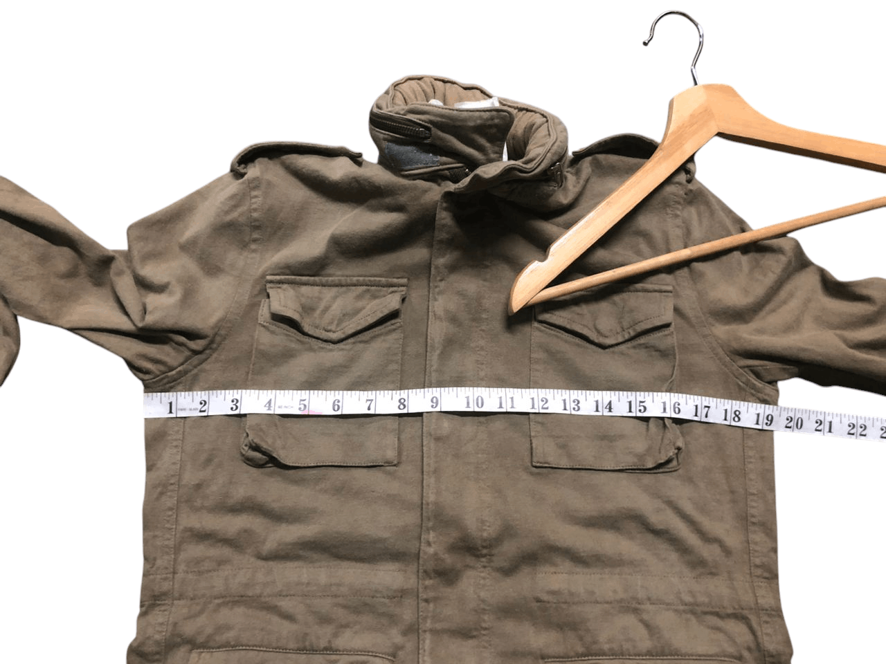 Davit Meursault Japan Davit Meursault Military Style Field Jacket Hidden Hoodie Size US M / EU 48-50 / 2 - 21 Thumbnail