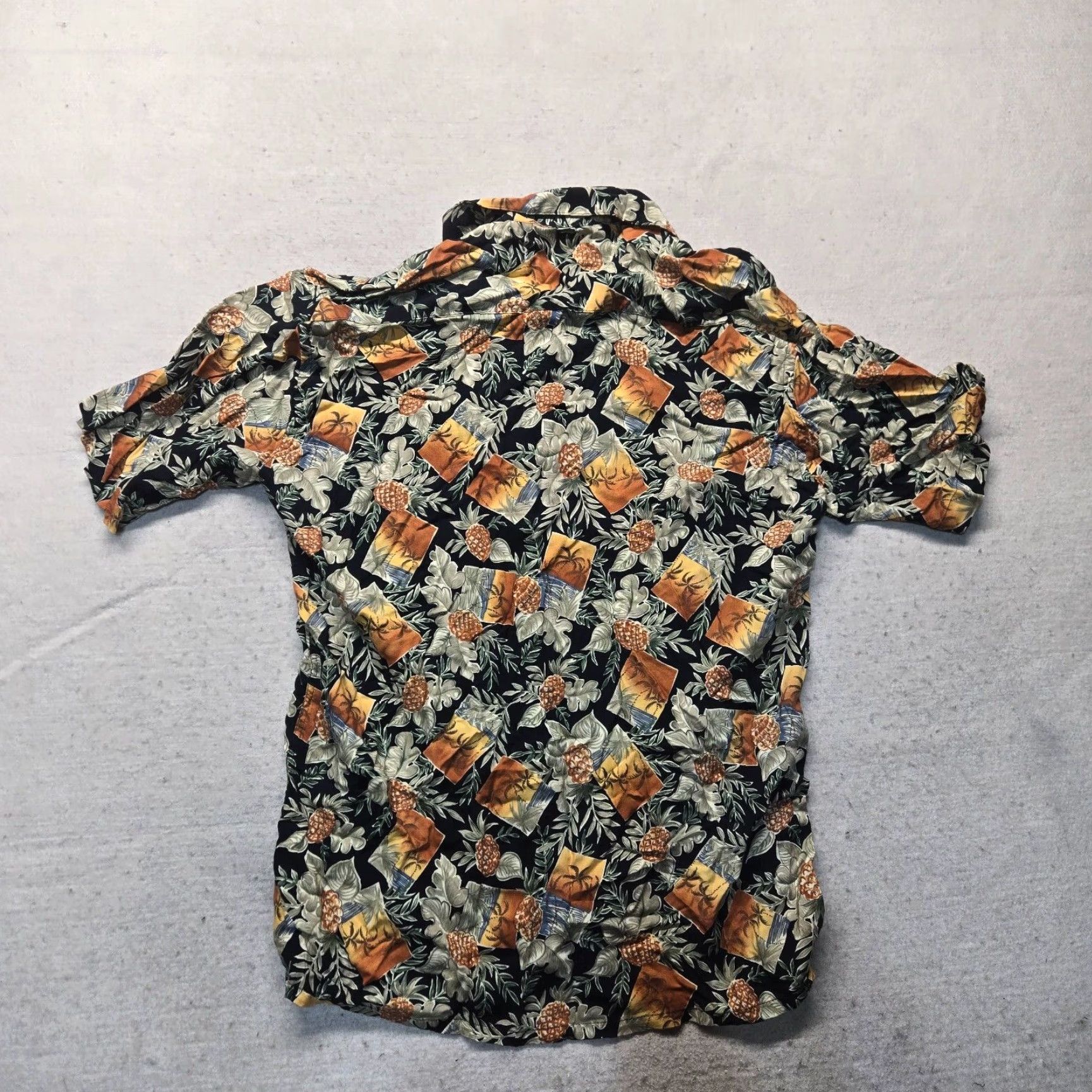 Van Heusen Van Heusen Shirt Men's M Medium Tropical Hawaiian Beach Hawaii Coastal Button Up Size US M / EU 48-50 / 2 - 7 Thumbnail