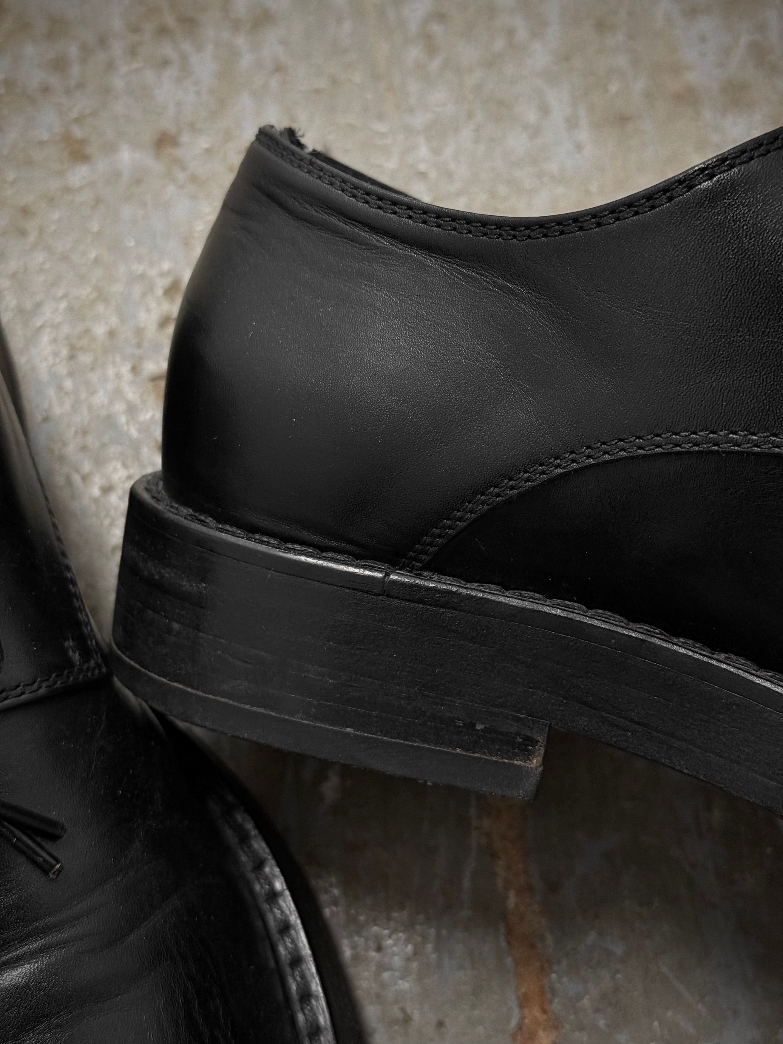Ann Demeulemeester Ann Demeulemeester AW21 'Olivier' Cow Leather Derbies Size US 9 / EU 42 - 7 Thumbnail