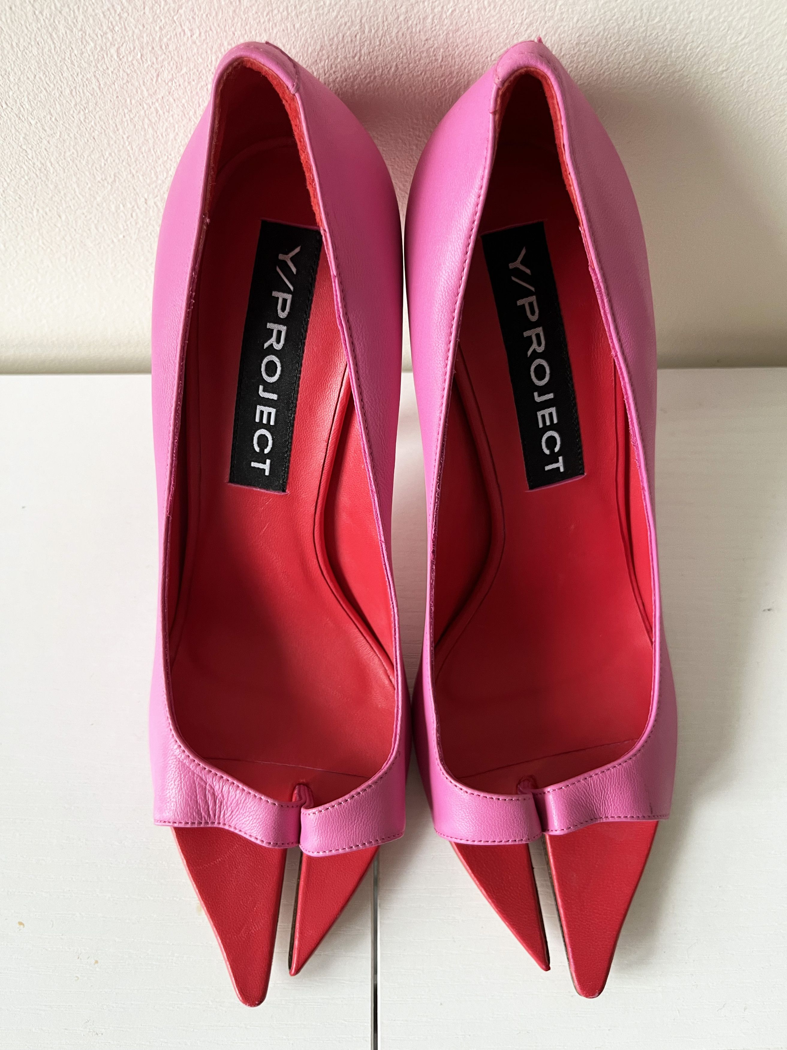 Y/Project Y/ Project lobster tabi pink heels Size US 8 / IT 38 - 5 Thumbnail