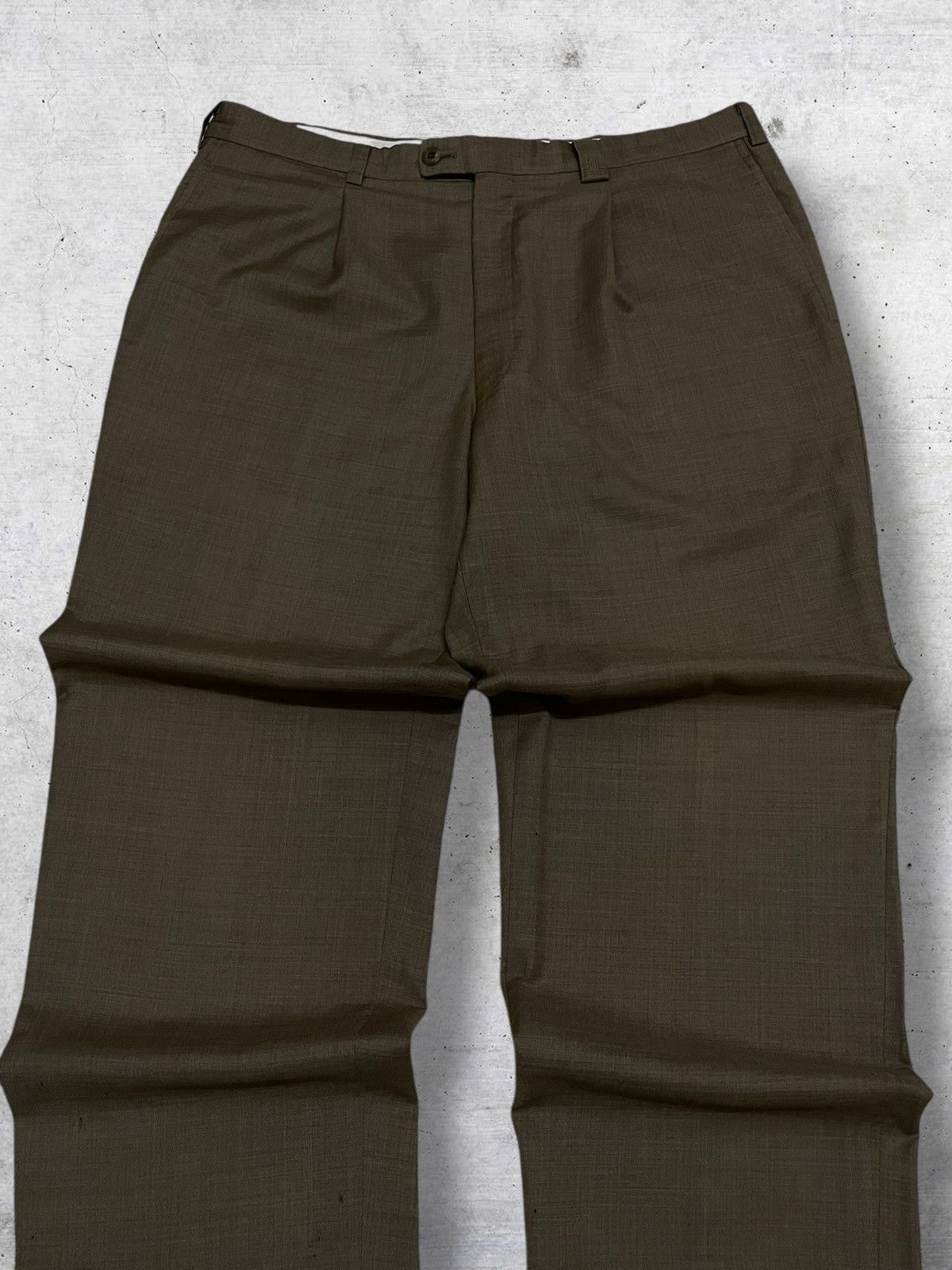 Lanvin VINTAGE LANVIN DESIGNER 1990S MINIMALIST CASUAL PANT Size US 33 - 4 Thumbnail