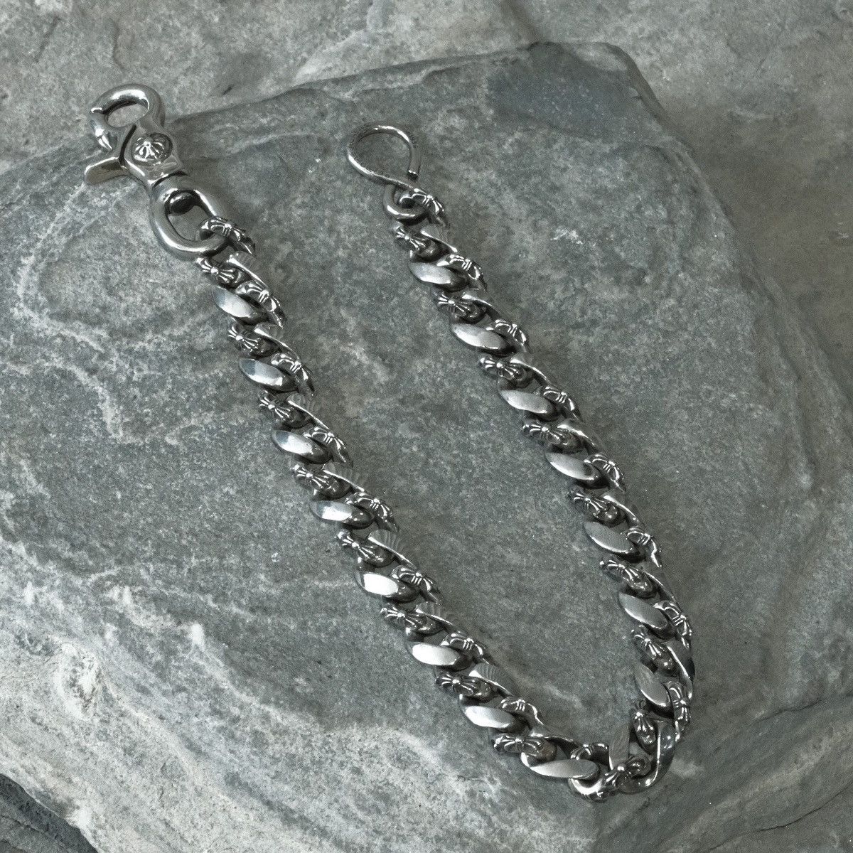 Chrome Hearts CHROME HEARTS WALLET CHAIN - FANCY LINK - CLIP | Grailed