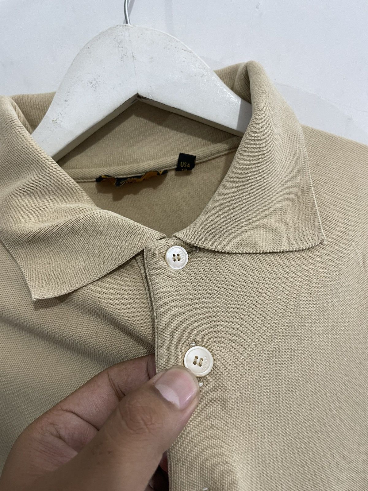 Fendi 2000s christian dior stripe long polo shirt Size US L / EU 52-54 / 3 - 6 Thumbnail