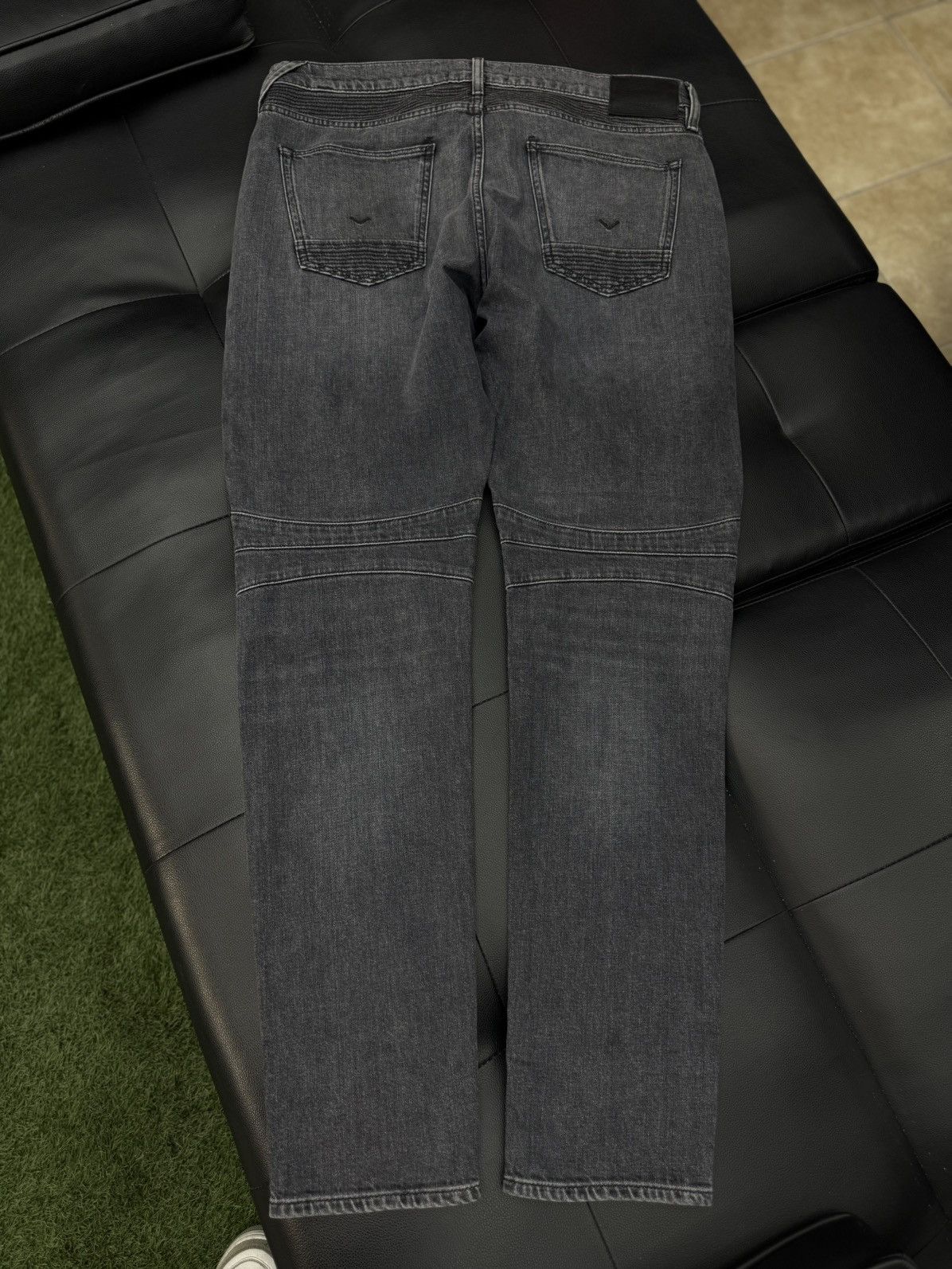Hudson Black Hudson Biker Style Jeans Size 34 Pre Owned 🧼 Size US 34 / EU 50 - 11 Thumbnail