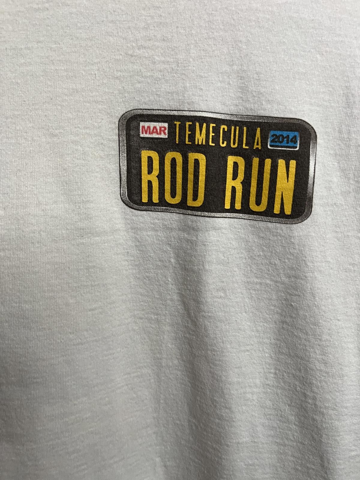 Designer California Hot Rod T-shirt Temculda Rod Run 2014 3XL Size US XXL / EU 58 / 5 - 4 Thumbnail
