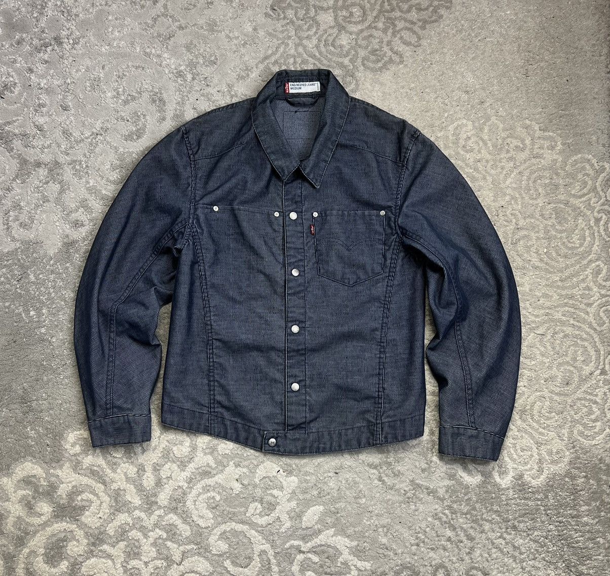 Levi's Levi's Engineered Jeans Twisted Corduroy Jacket 2001 Japan Size US M / EU 48-50 / 2 - 1 Thumbnail