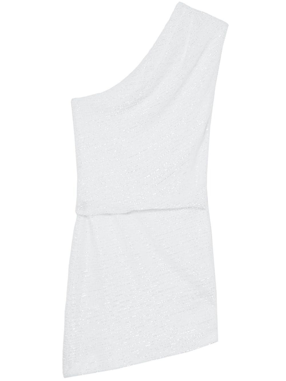 Iro HAIDI ONE SHOULDER MINI DRESS Size XS / US 0-2 / IT 36-38 - 1 Thumbnail