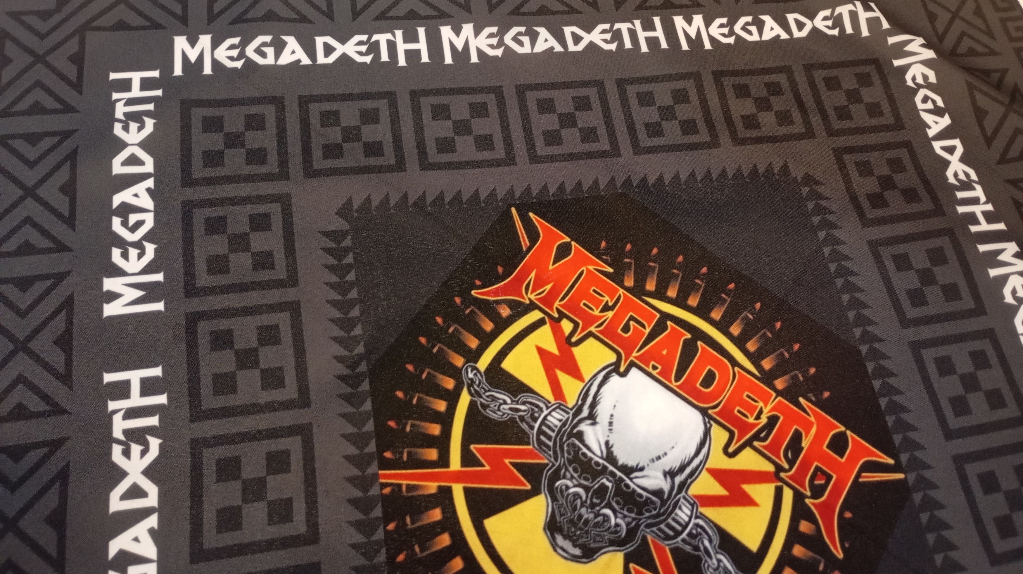 Band Tees Bandana Handkerchief Rock Band Metallica Size ONE SIZE - 3 Thumbnail