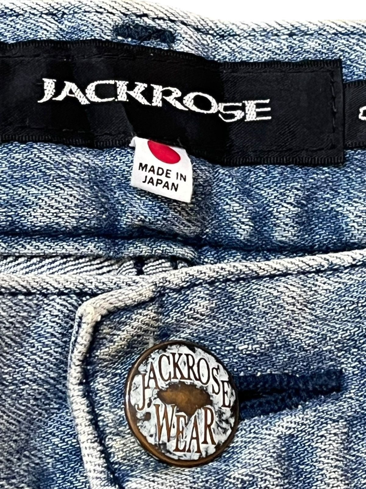 JACKROSE Vintage Jack Rose Grunge Distressed Denim Size US 30 / EU 46 - 5 Thumbnail