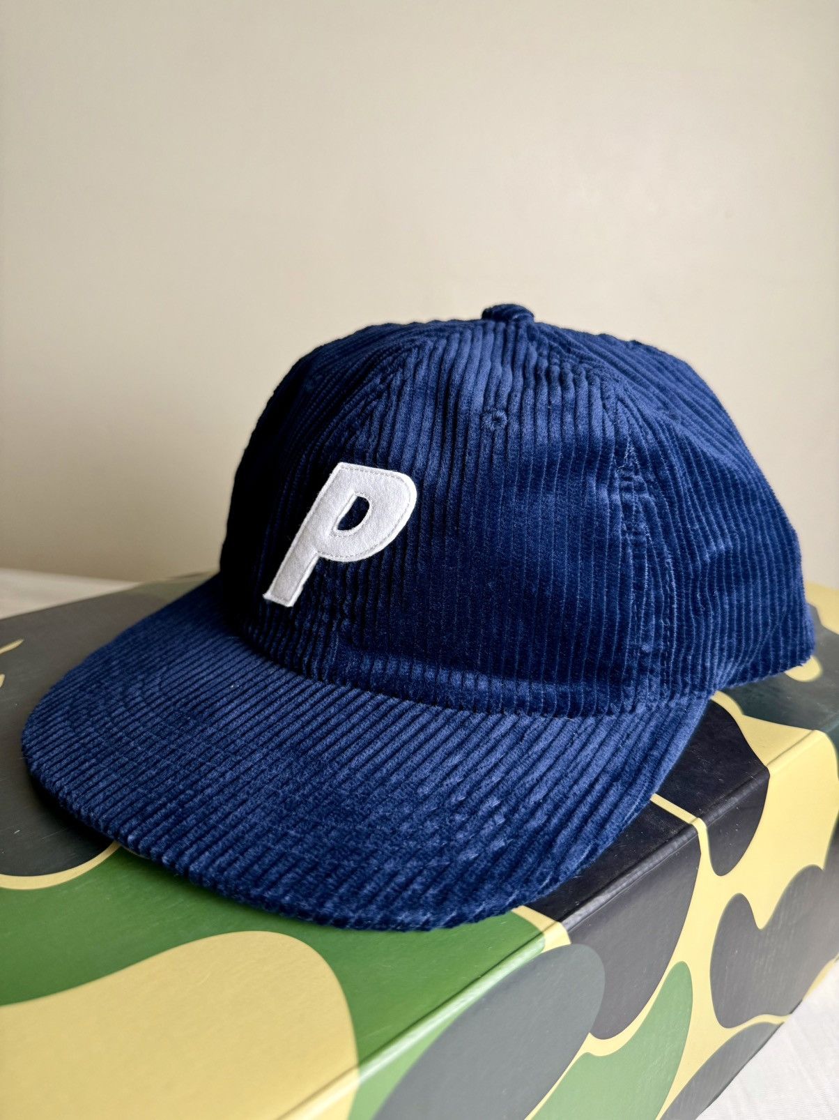 Palace Palace Corduroy 6 Panel Navy Hat Brand New Size ONE SIZE - 4 Thumbnail