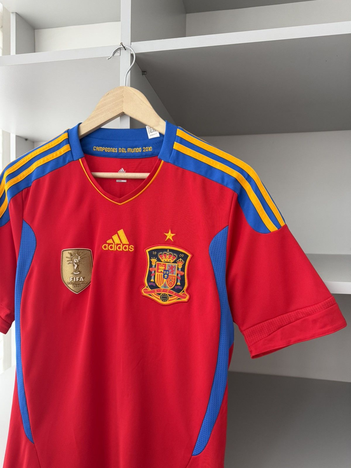 Adidas Adidas Spain Fifa 2010 Home S Jersey Size US S / EU 44-46 / 1 - 3 Thumbnail